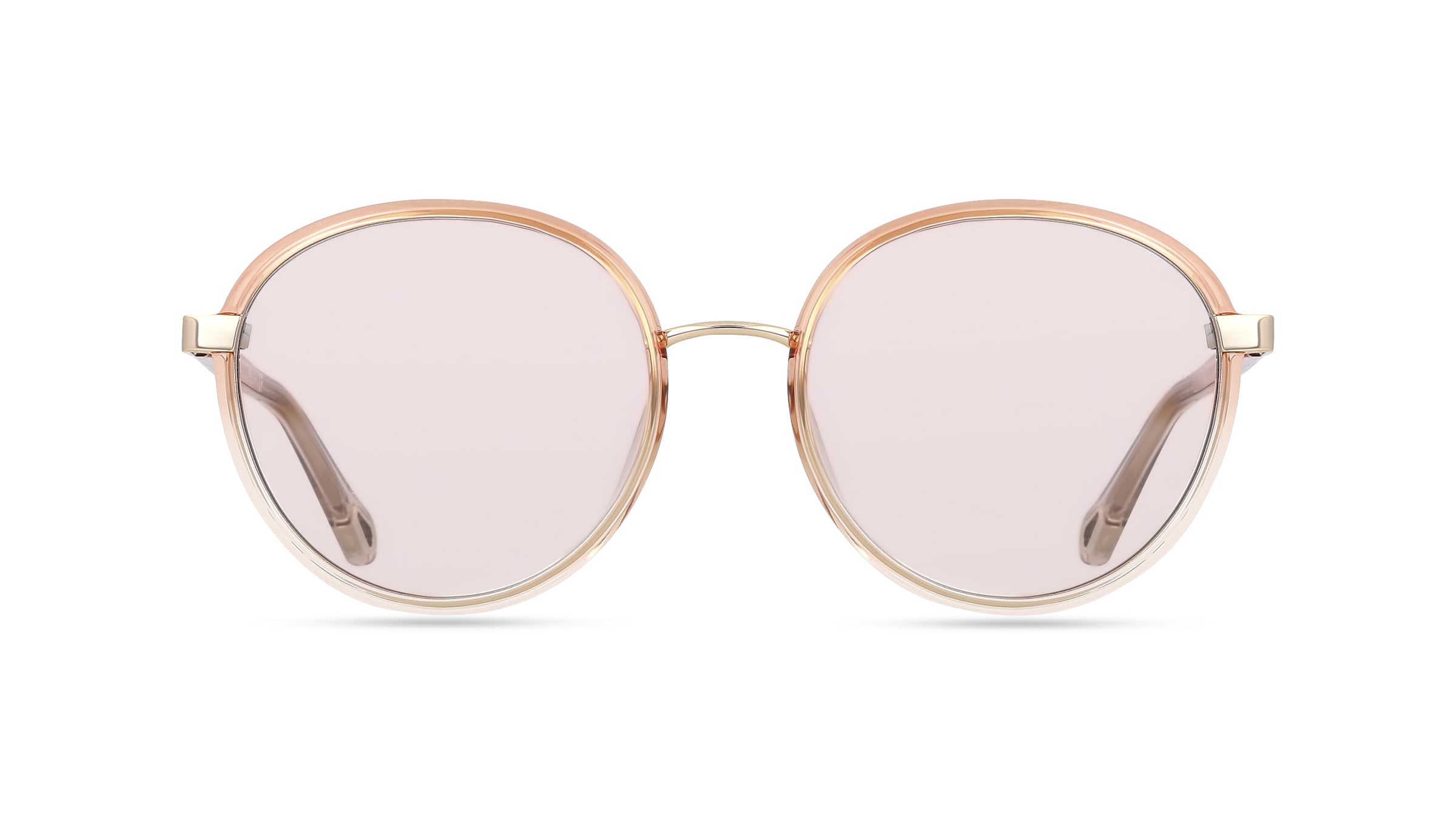 Chloé CH0033S Damen-Sonnenbrille Vollrand Rund Kunststoff-Gestell, pink