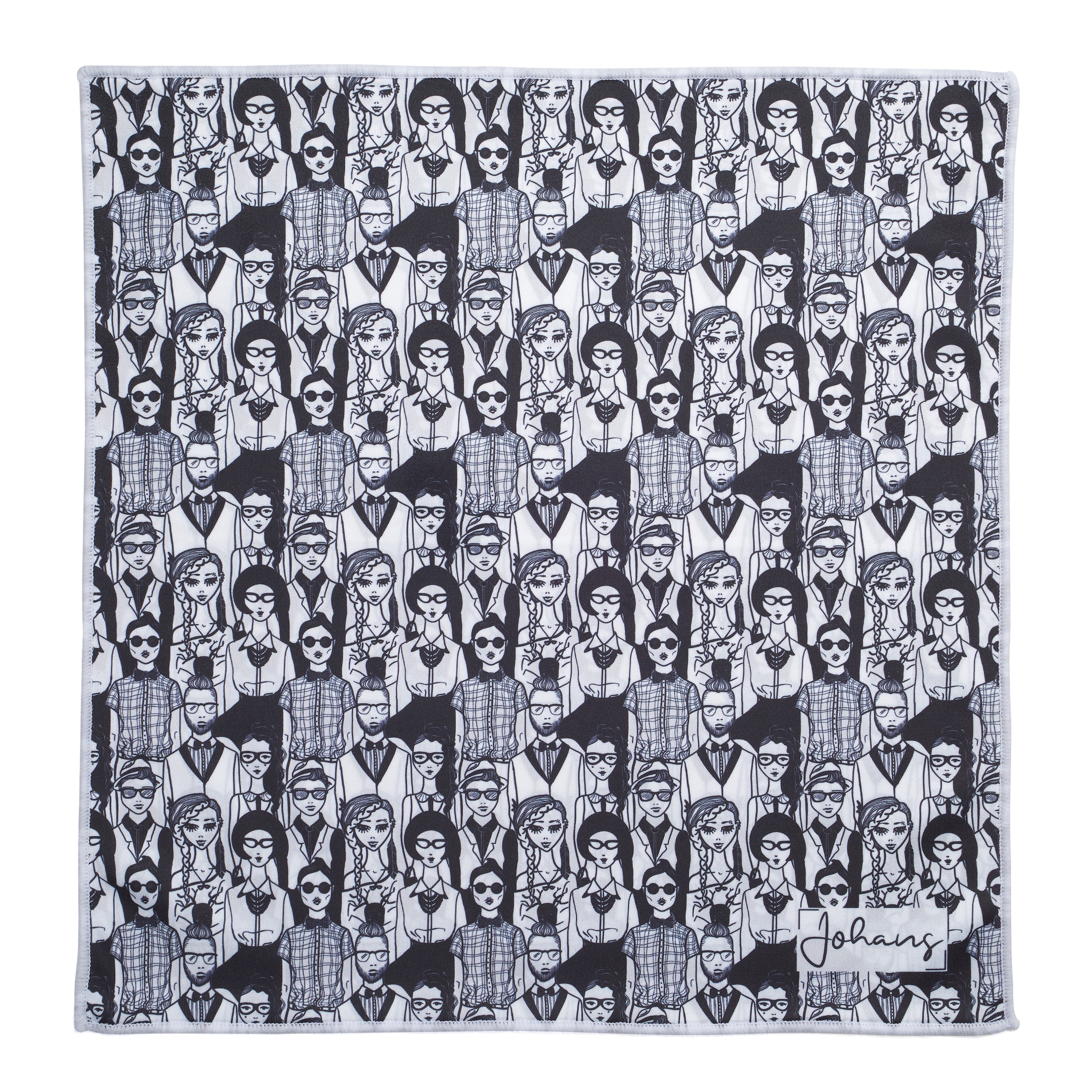 Thumbnail - Johans Brillenputztuch Crowd