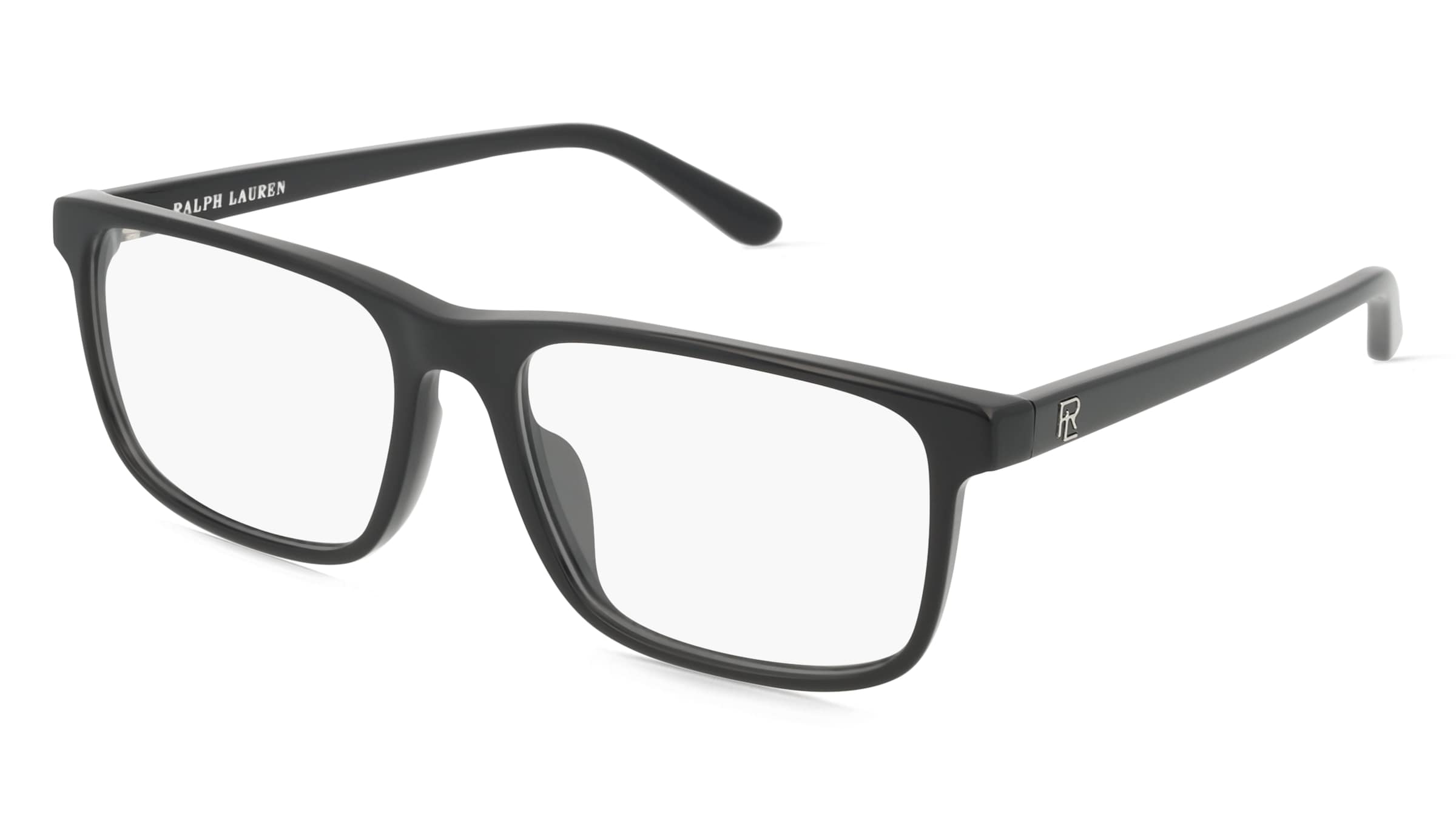 Polo Ralph Lauren RL6225U Herren-Brille inkl. Gläser Vollrand Quadratisch Acetat-Gestell 54/17/145, Schwarz