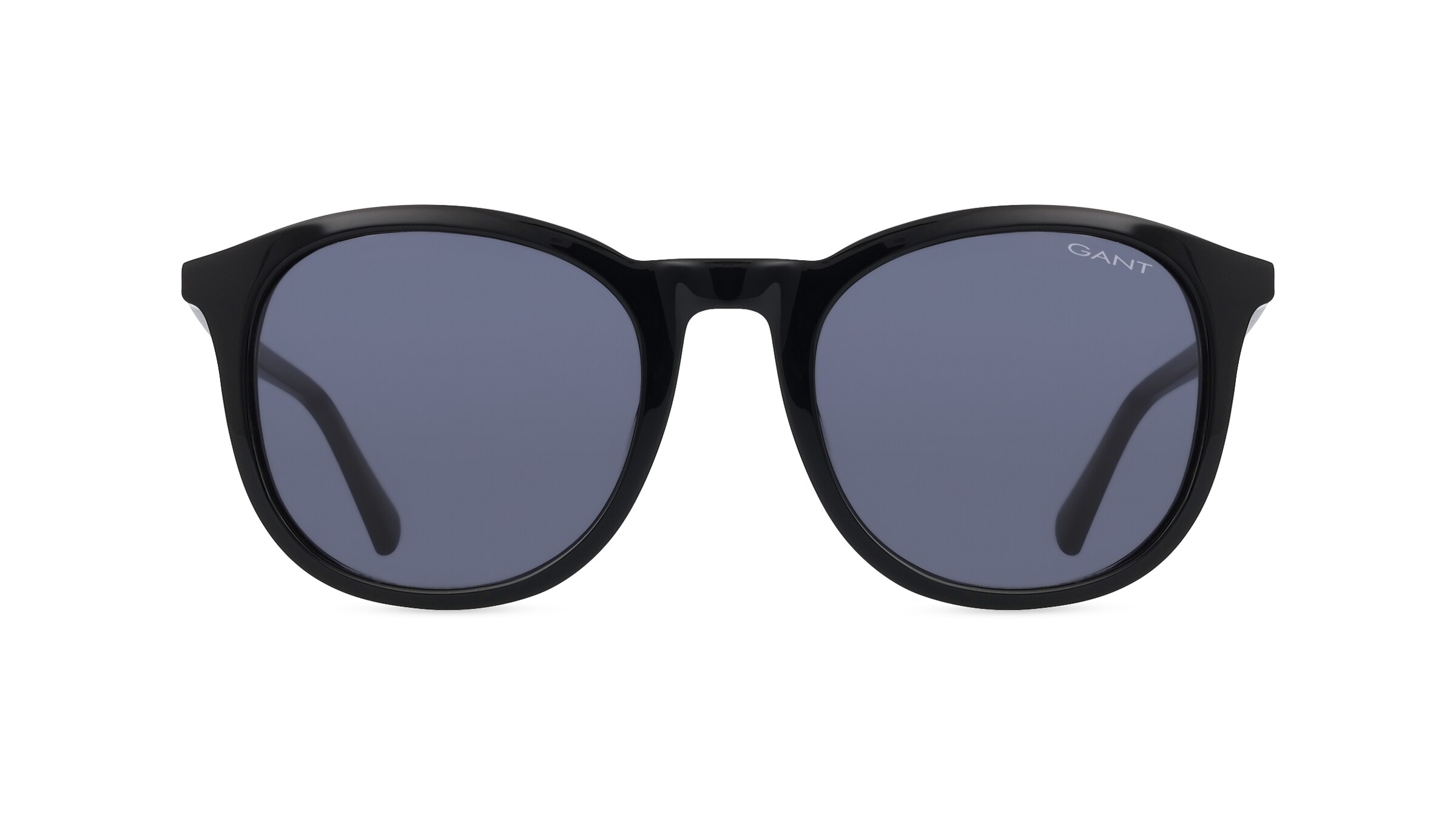 Gant GA7220 Unisex-Sonnenbrille Vollrand Panto Kunststoff-Gestell, schwarz