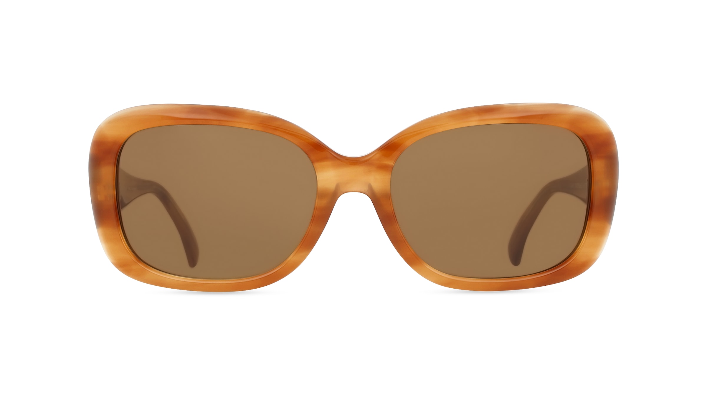 Fielmann MC 619 SUN FA PAM Damen-Sonnenbrille Vollrand Eckig Acetat-Gestell, Havanna