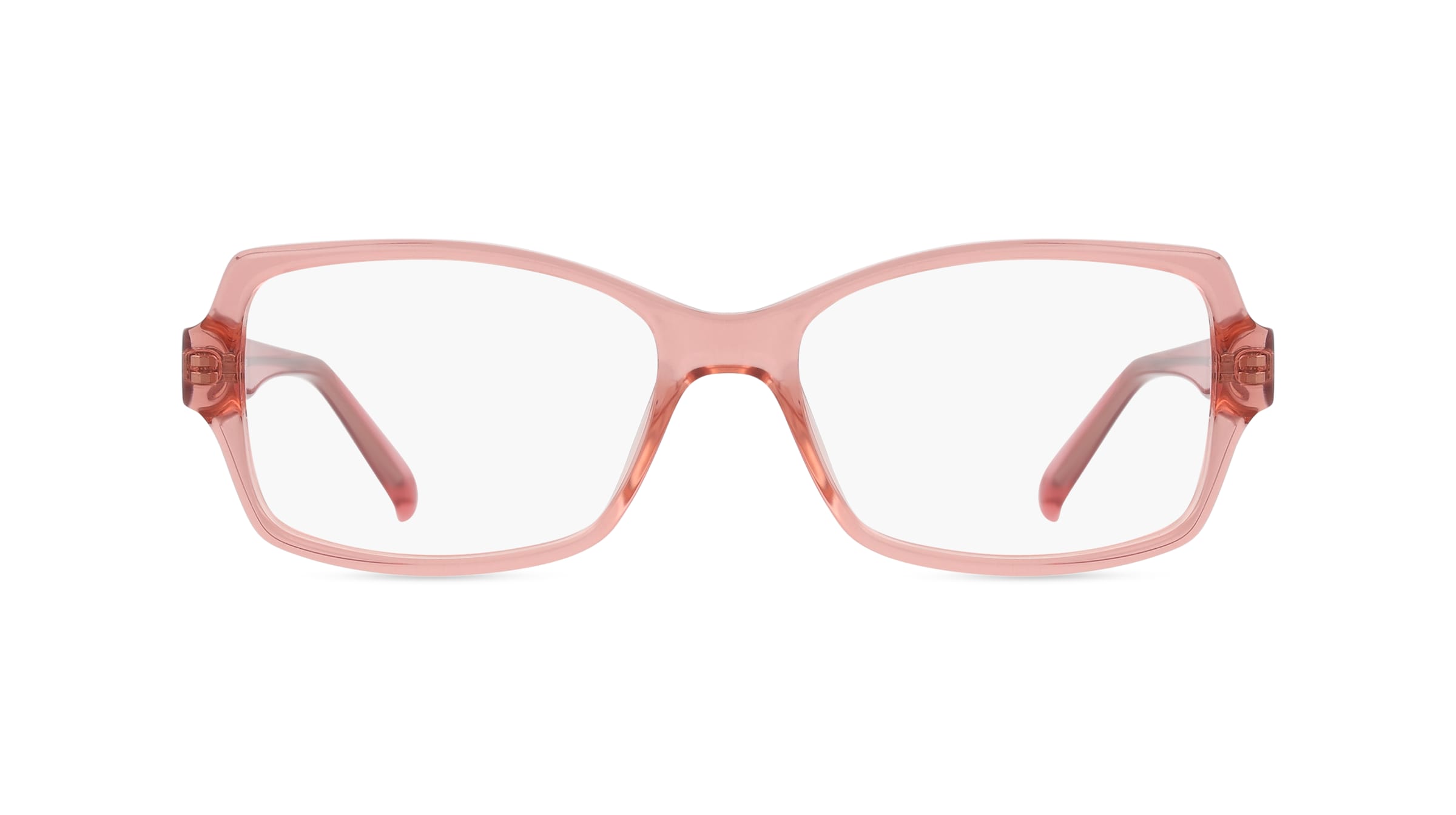 Fielmann BD 543 CL RITA Damen-Brille inkl. Gläser Vollrand Eckig Propionat-Gestell 53mm/16mm/140mm, pink