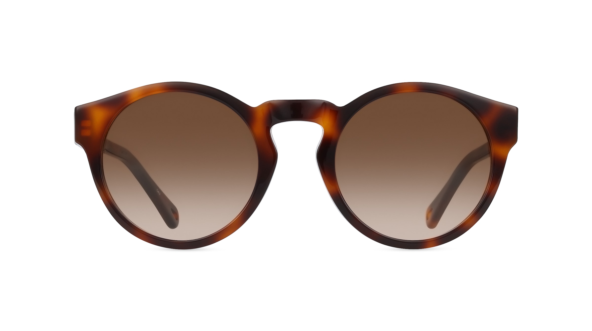 Chloé CH0158S Damen-Sonnenbrille Vollrand Panto Kunststoff-Gestell, braun