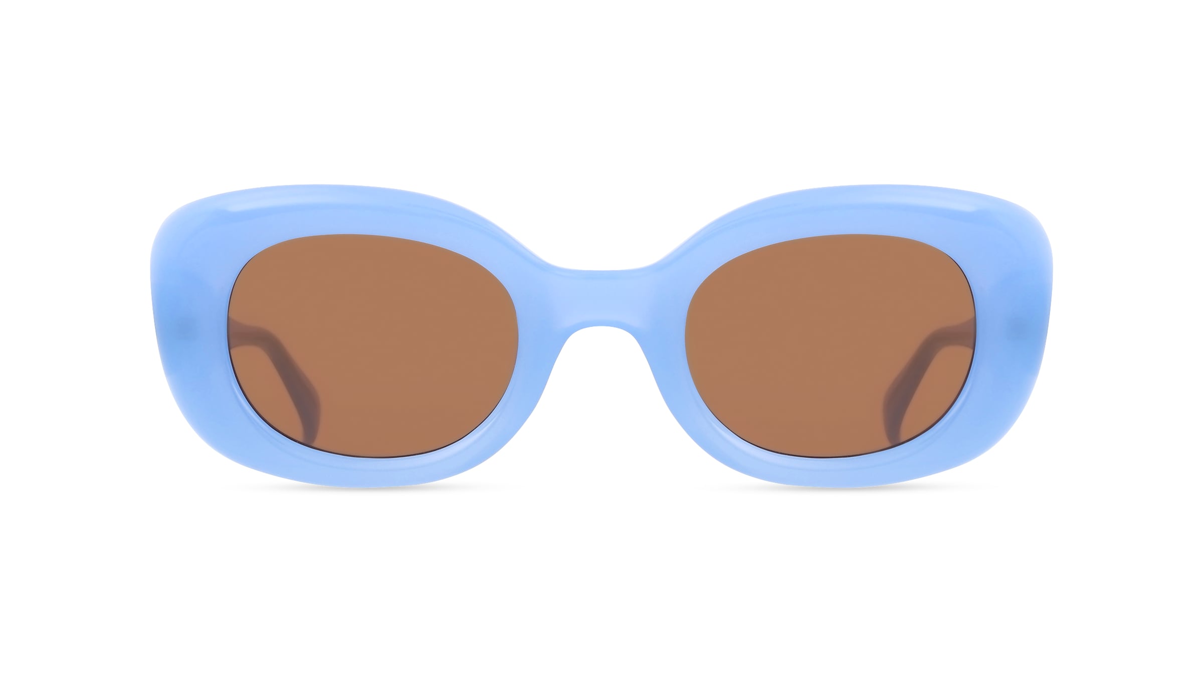 Fielmann MC 625 SUN FA FRIDA Damen-Sonnenbrille Vollrand Oval Propionat-Gestell, blau