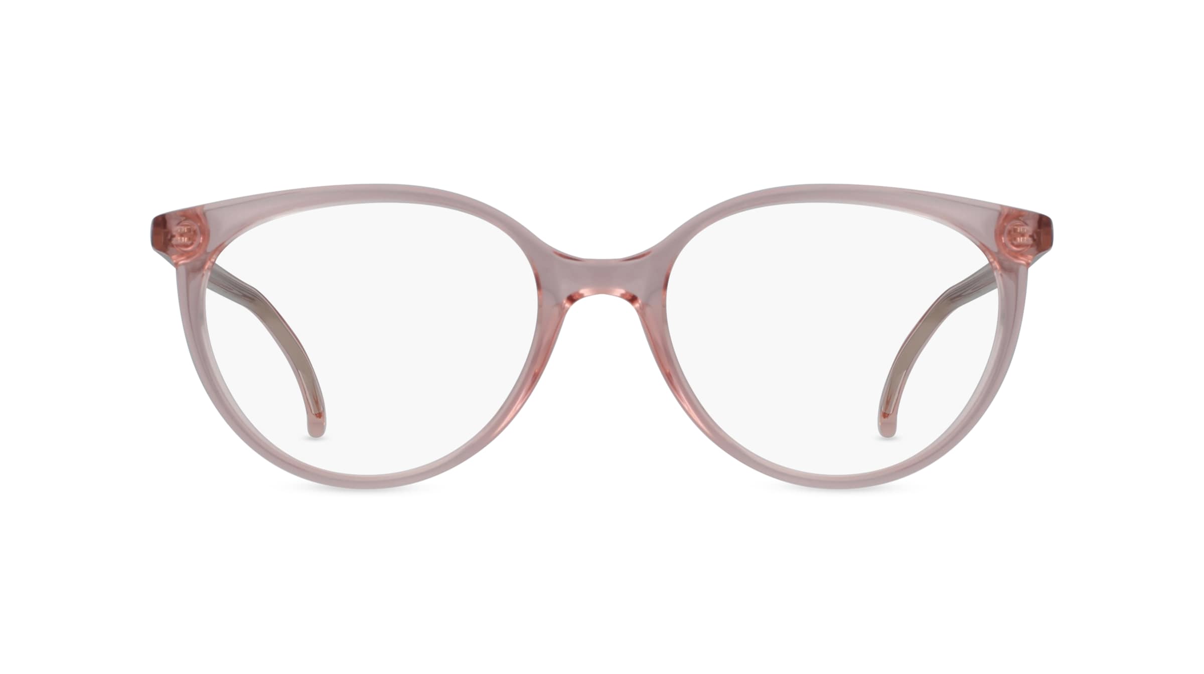 Fielmann JIL 012 CL Damen-Brille inkl. Gläser Vollrand Panto Acetat-Gestell 52mm/17mm/135mm, pink