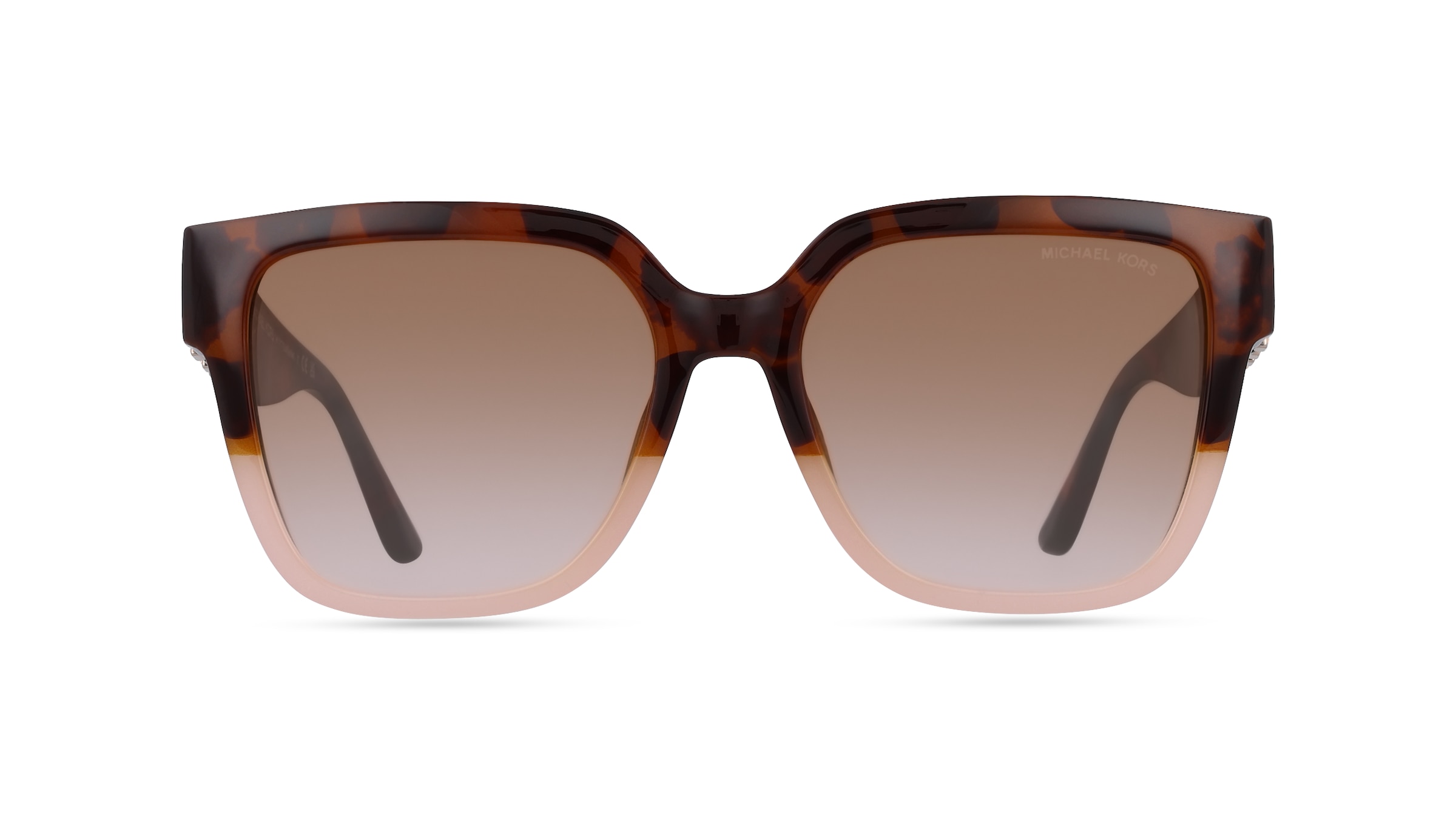 Michael Kors MK2170U KARLIE Damen-Sonnenbrille Vollrand Eckig Kunststoff-Gestell, Braun