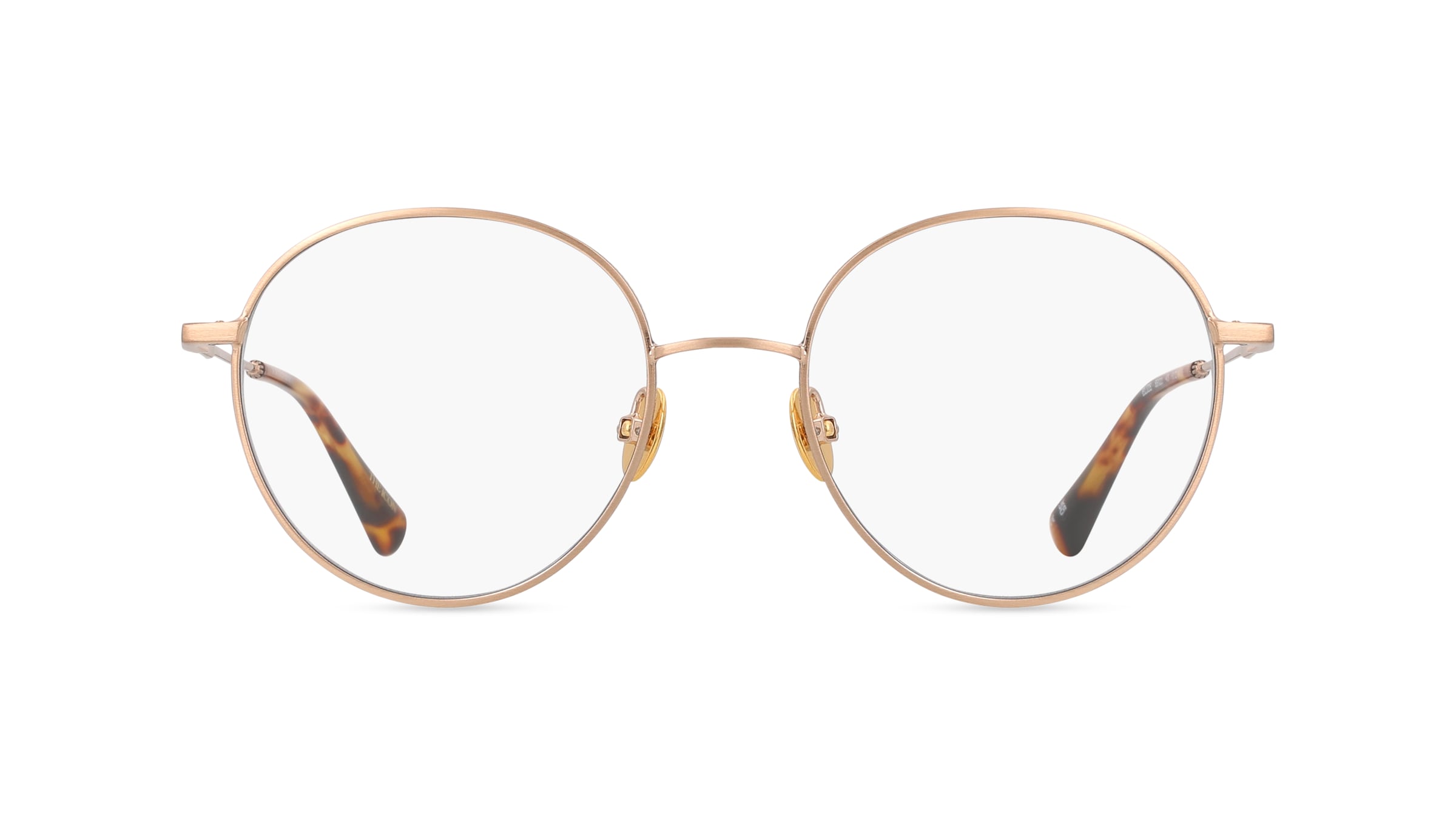 Scotch & Soda 1021 Unisex-Brille inkl. Gläser Vollrand Rund Metall-Gestell 50mm/18mm/135mm, gold