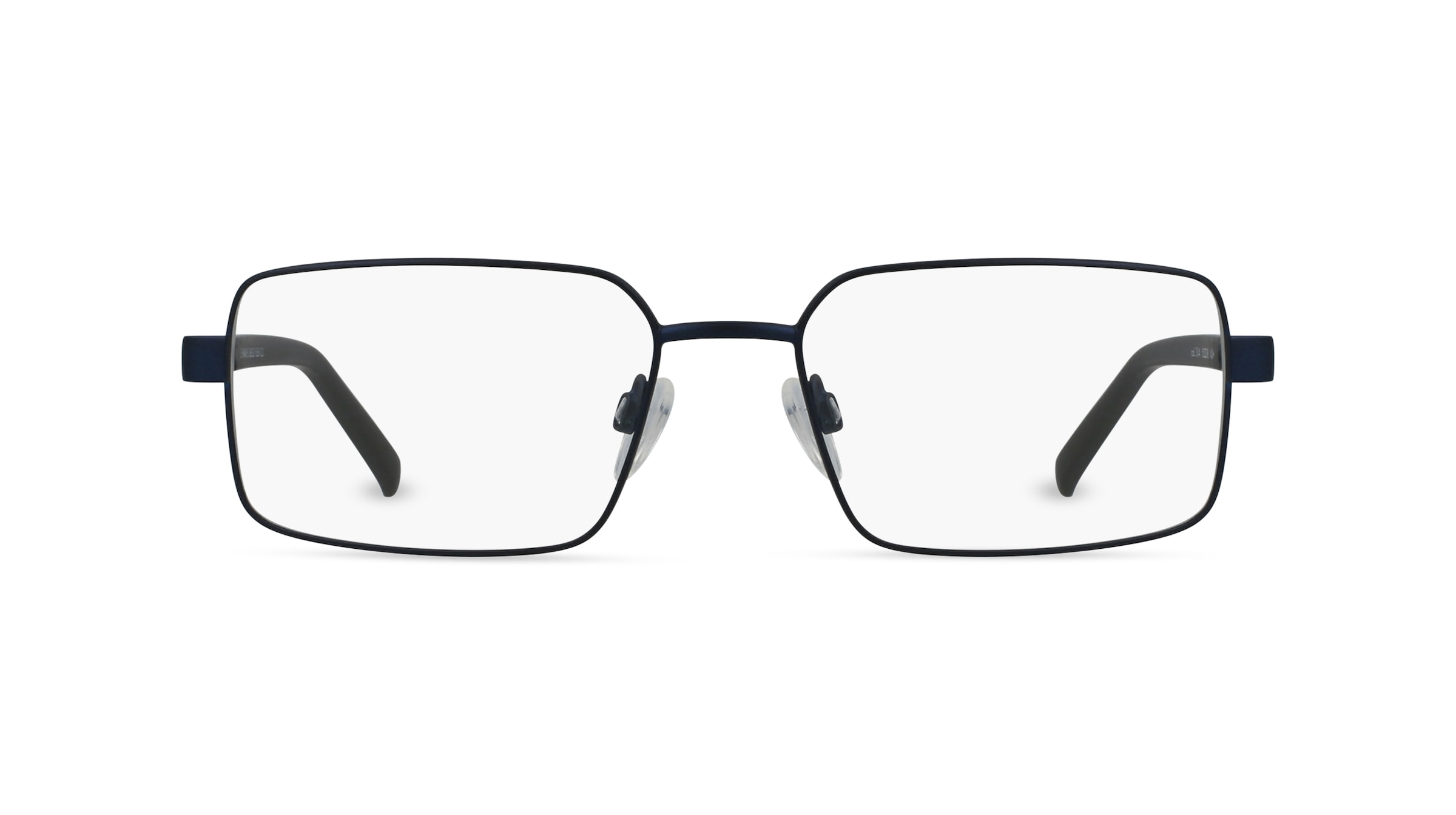 Fielmann CHARME 0832 FLEX CL Herren-Brille inkl. Gläser Vollrand Eckig Metall-Gestell 55mm/18mm/140mm, blau