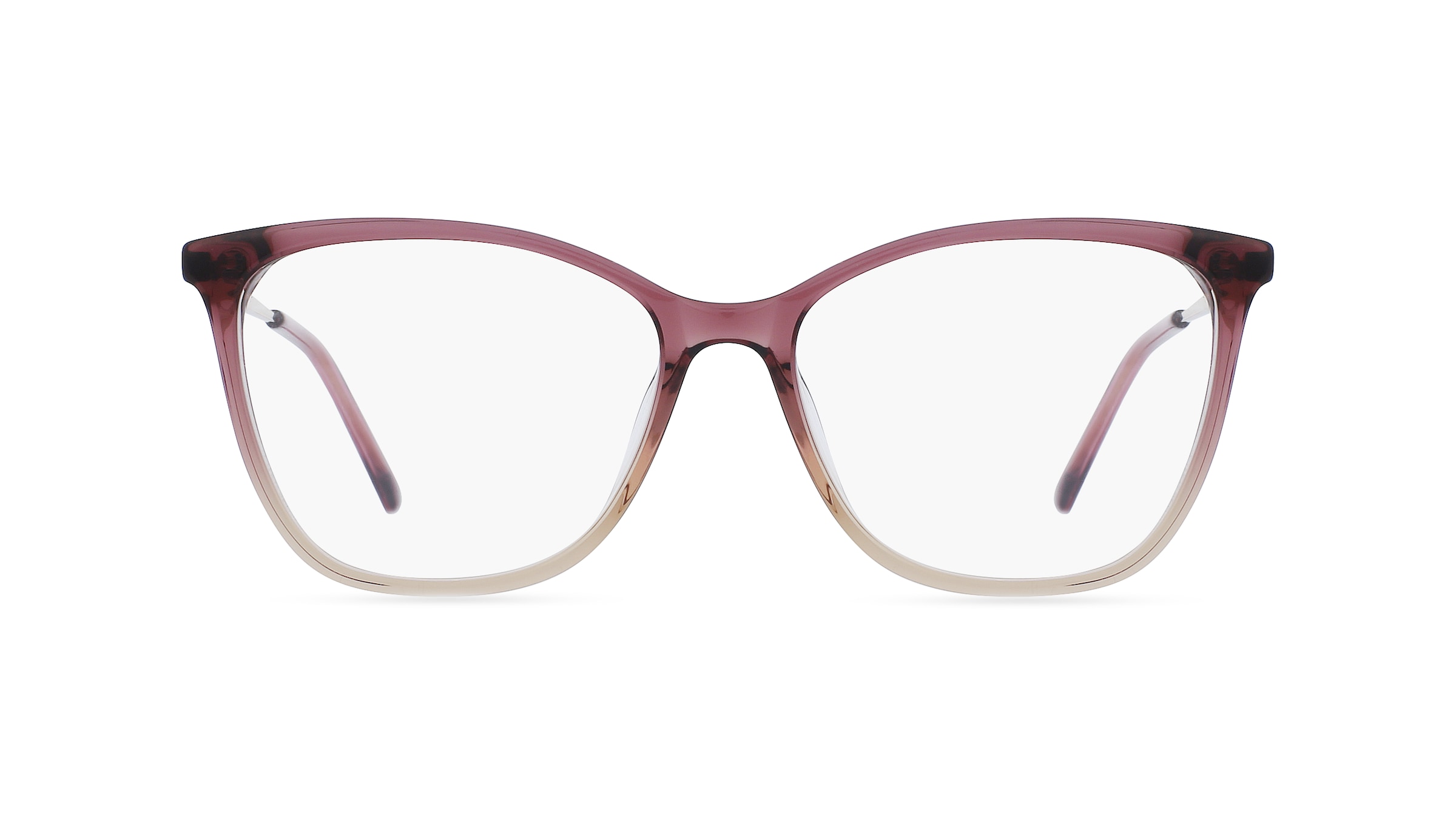 Fielmann BD 509 CL Damen-Brille inkl. Gläser Vollrand Eckig Acetat-Gestell 54mm/16mm/140mm, pink