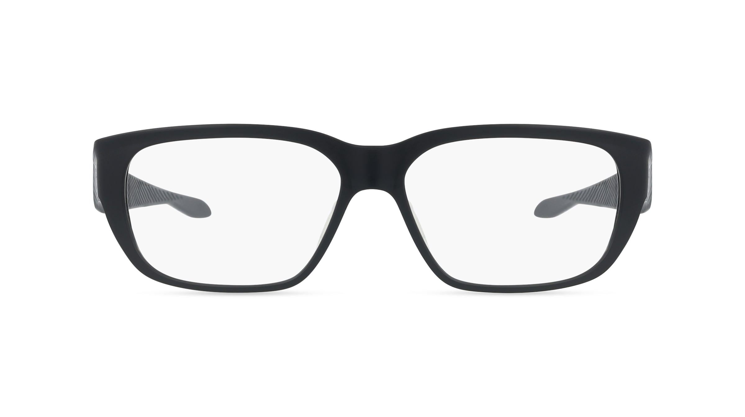 Oakley 0OX8192D UPTURN Unisex-Brille inkl. Gläser Vollrand Eckig Kunststoff-Gestell 56/14/136, Schwarz