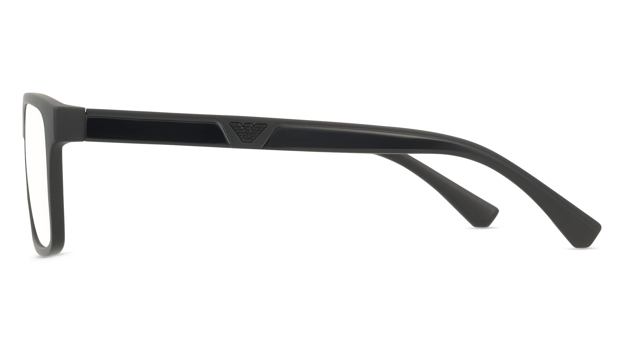 Thumbnail - Emporio Armani EA4115 - mit Sonnenclip Herren-Brille inkl. Gläser Vollrand Eckig Kunststoff-Gestell 54/18/145, schwarz