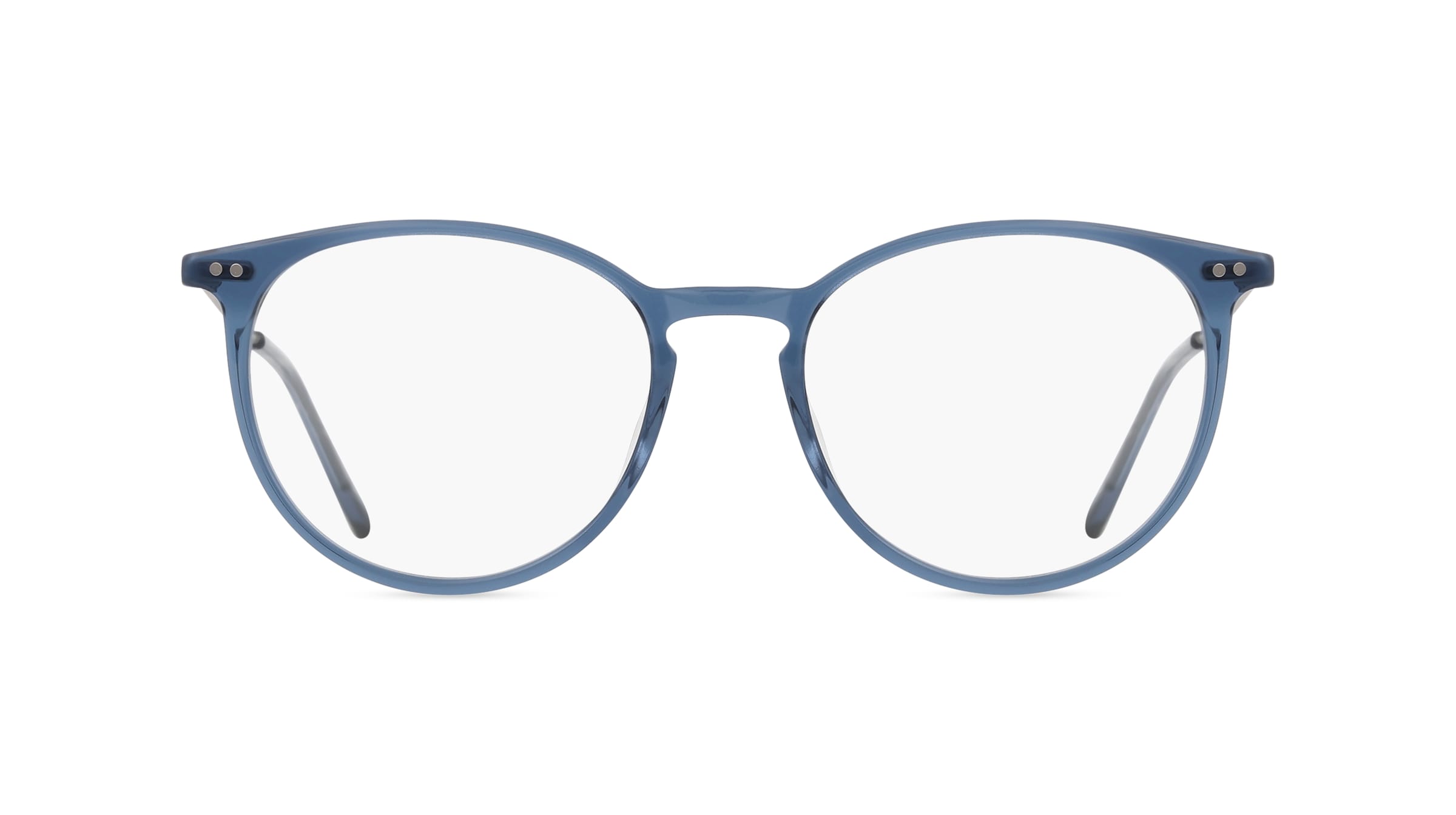 Humphrey’s eyewear 581069 Unisex-Brille inkl. Gläser Vollrand Panto Kunststoff-Gestell 51mm/17mm/145mm, blau