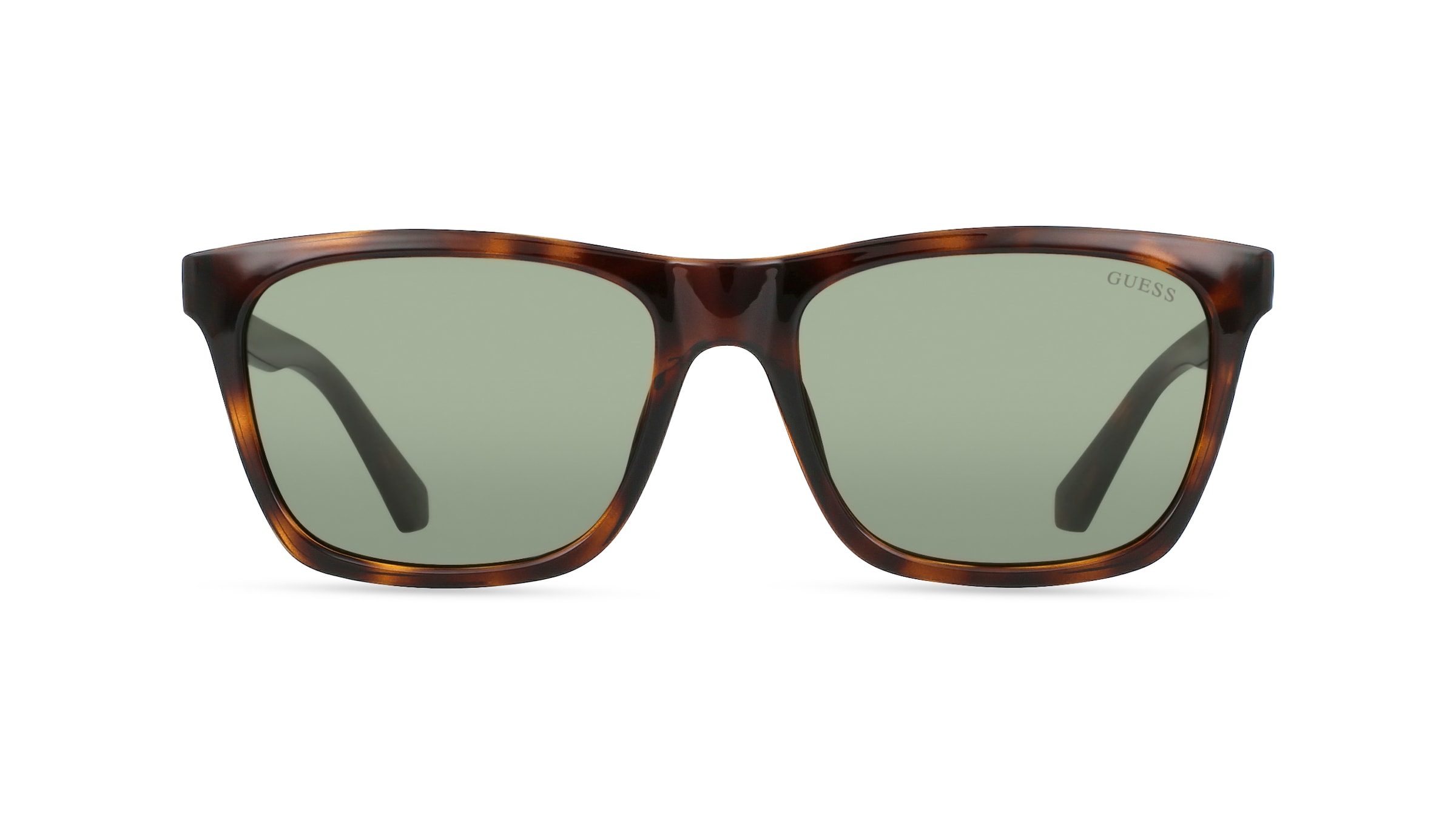 Guess GU00044 Herren-Sonnenbrille Vollrand Eckig Kunststoff-Gestell, braun