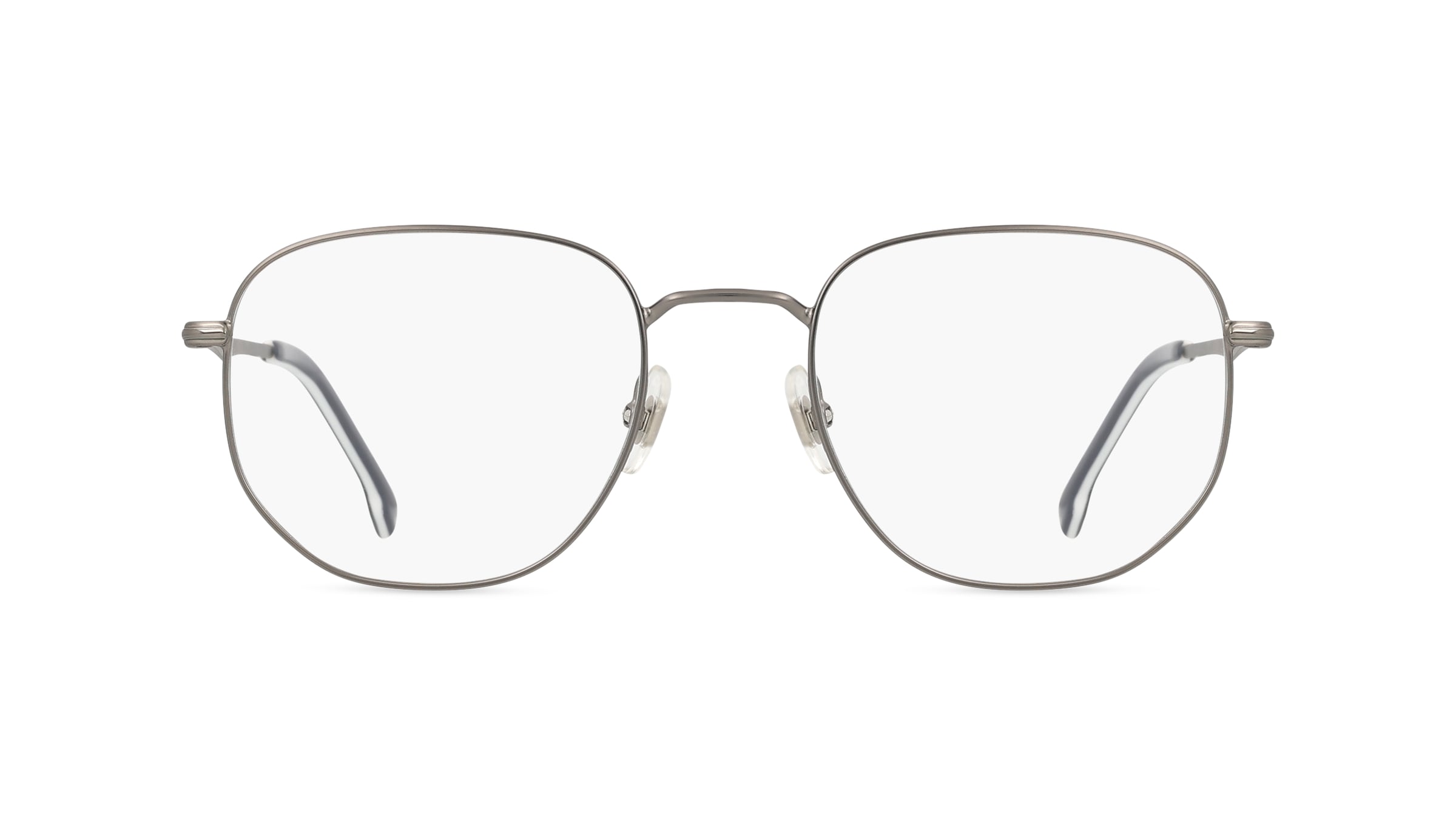 Carrera 323 Herren-Brille inkl. Gläser Vollrand Achteckig Metall-Gestell 51mm/21mm/145mm, grau