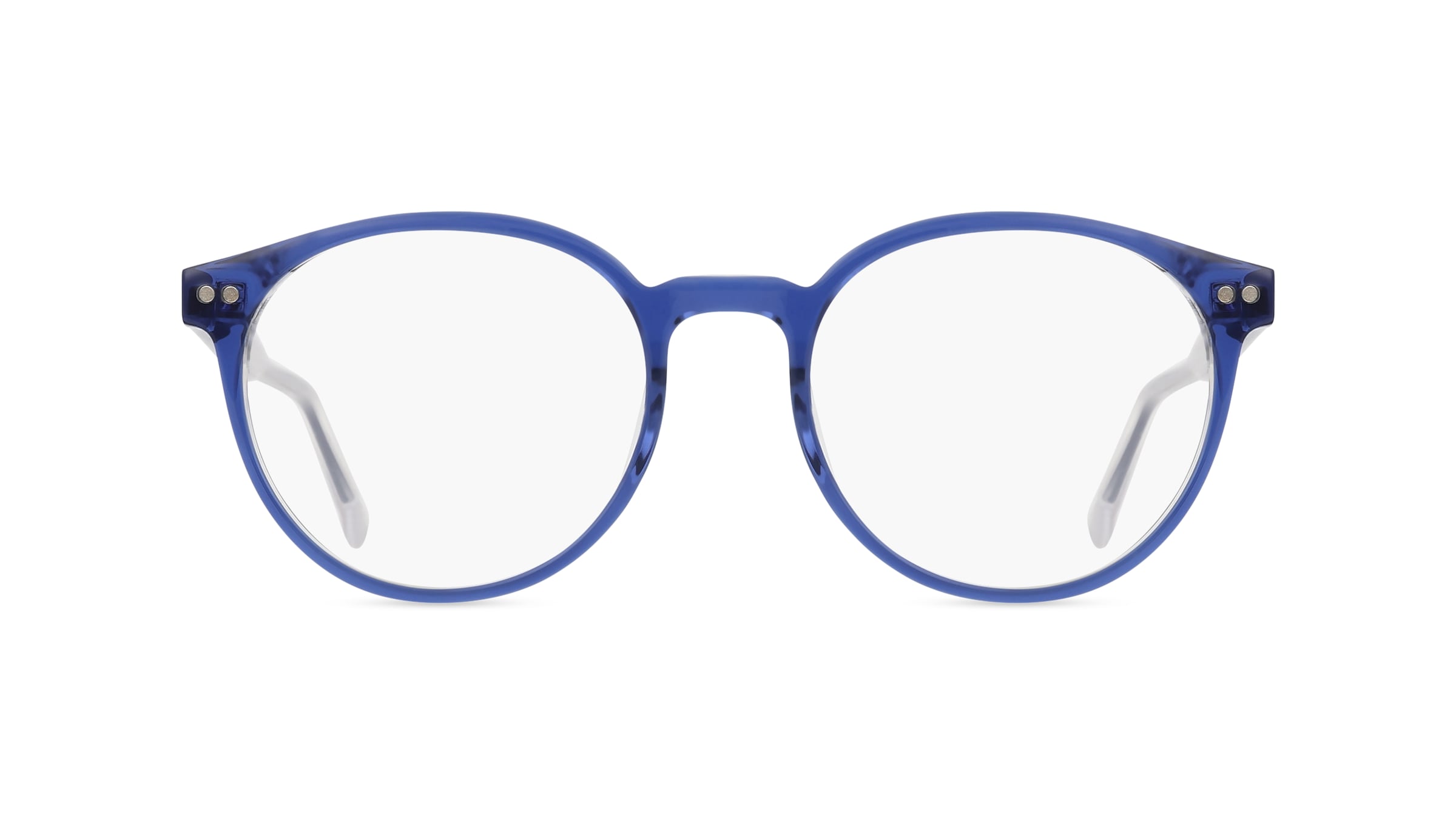 Sting STGVST425 Unisex-Brille inkl. Gläser Vollrand Panto Kunststoff-Gestell 50mm/19mm/145mm, blau