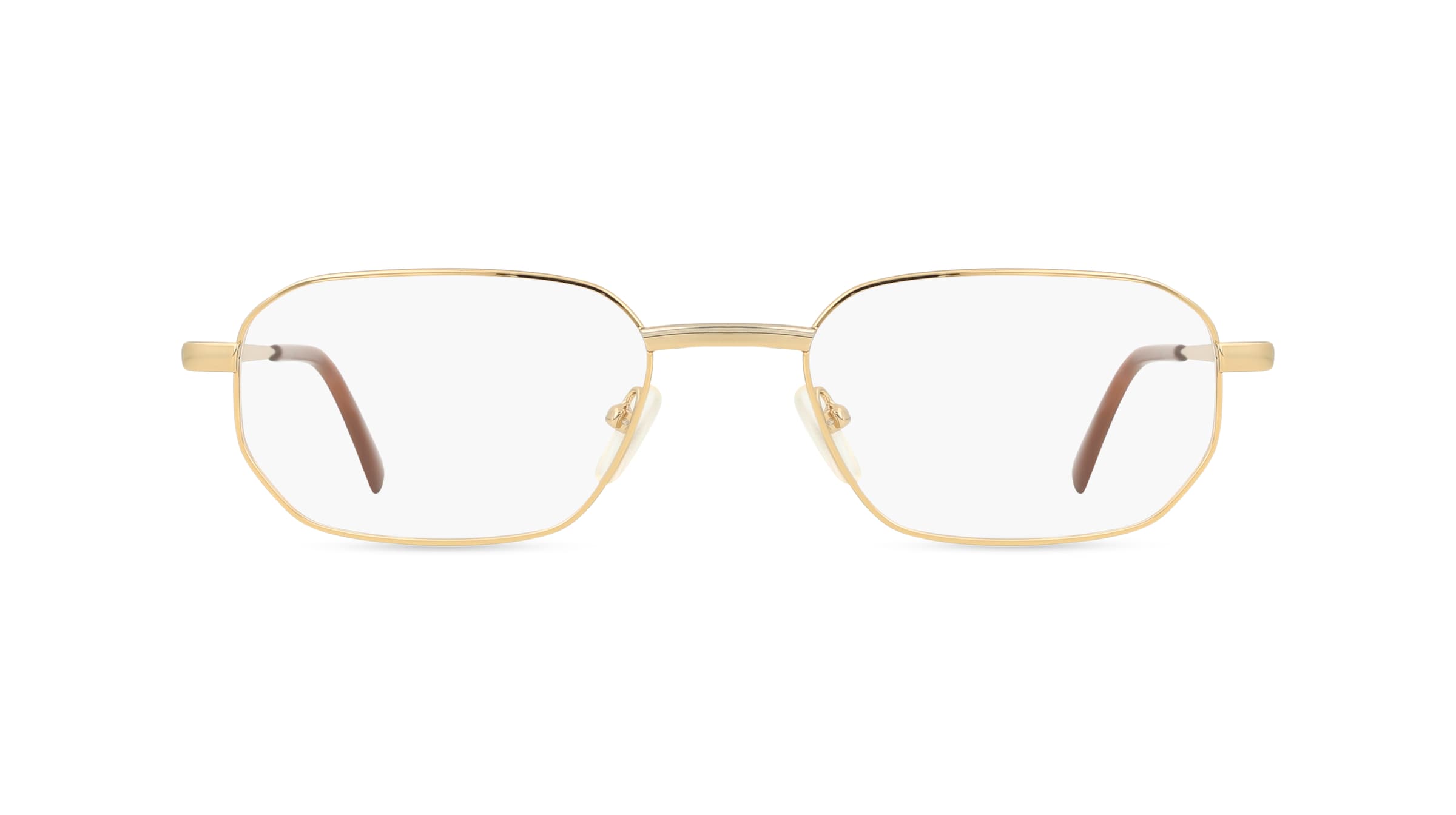 Fielmann MC 572 FLEX CL Herren-Brille inkl. Gläser Vollrand Eckig Metall-Gestell 51mm/17mm/135mm, gold