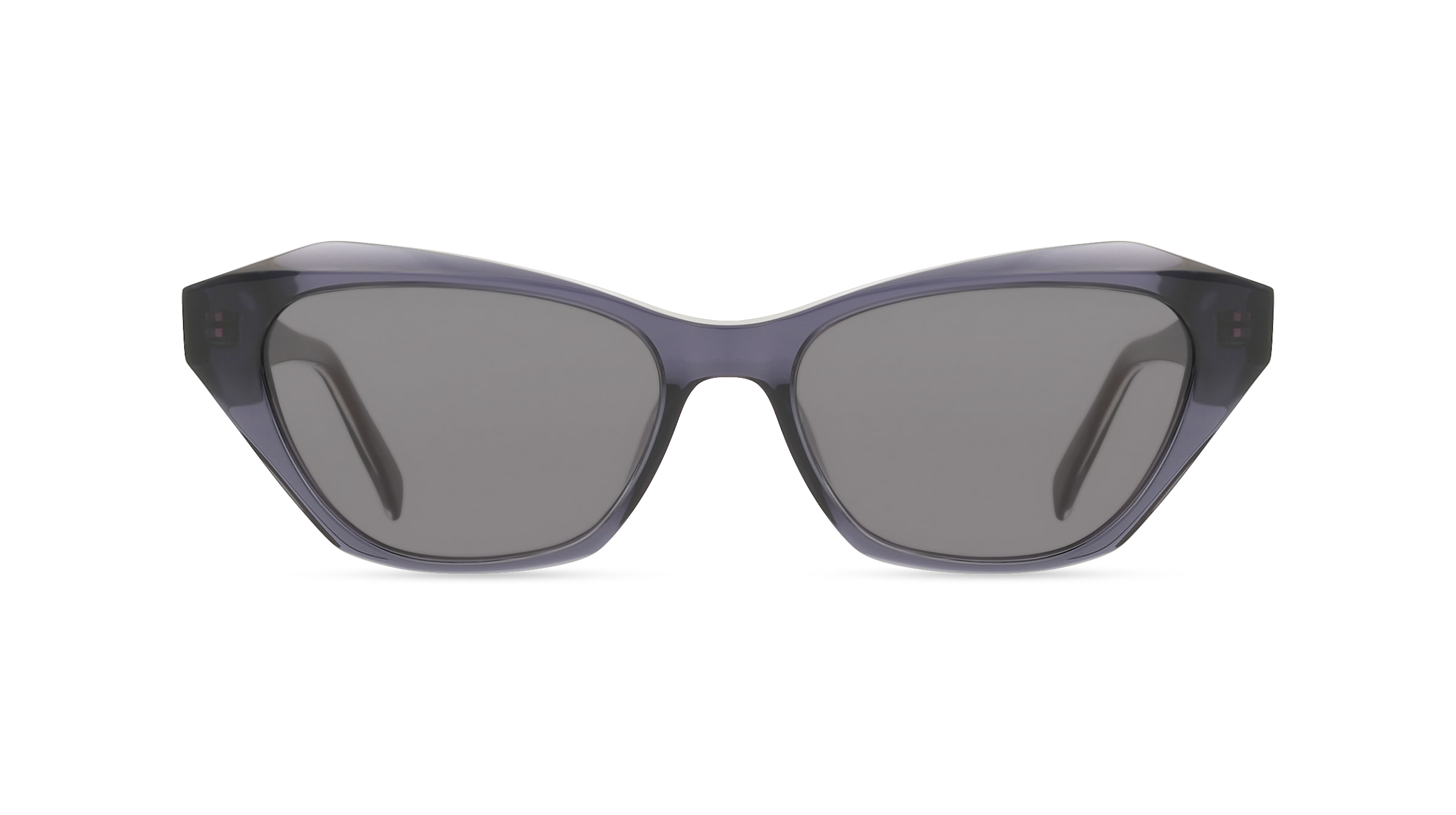 Zadig & Voltaire SZV469V Damen-Sonnenbrille Vollrand Cat Eye Kunststoff-Gestell, grau