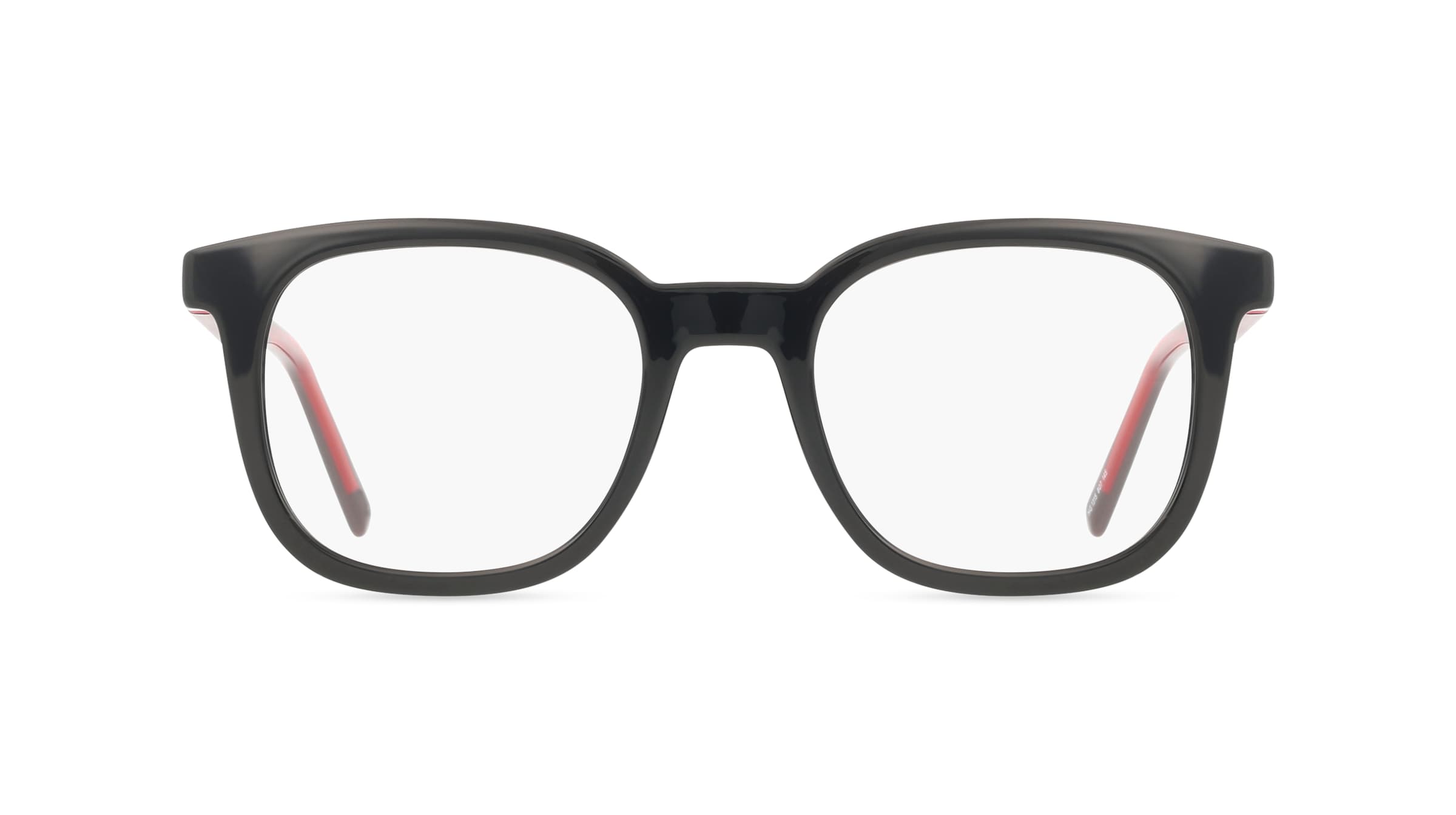 Hugo 108881 Herren-Brille inkl. Gläser Vollrand Eckig Kunststoff-Gestell 43mm/20mm/145mm, schwarz