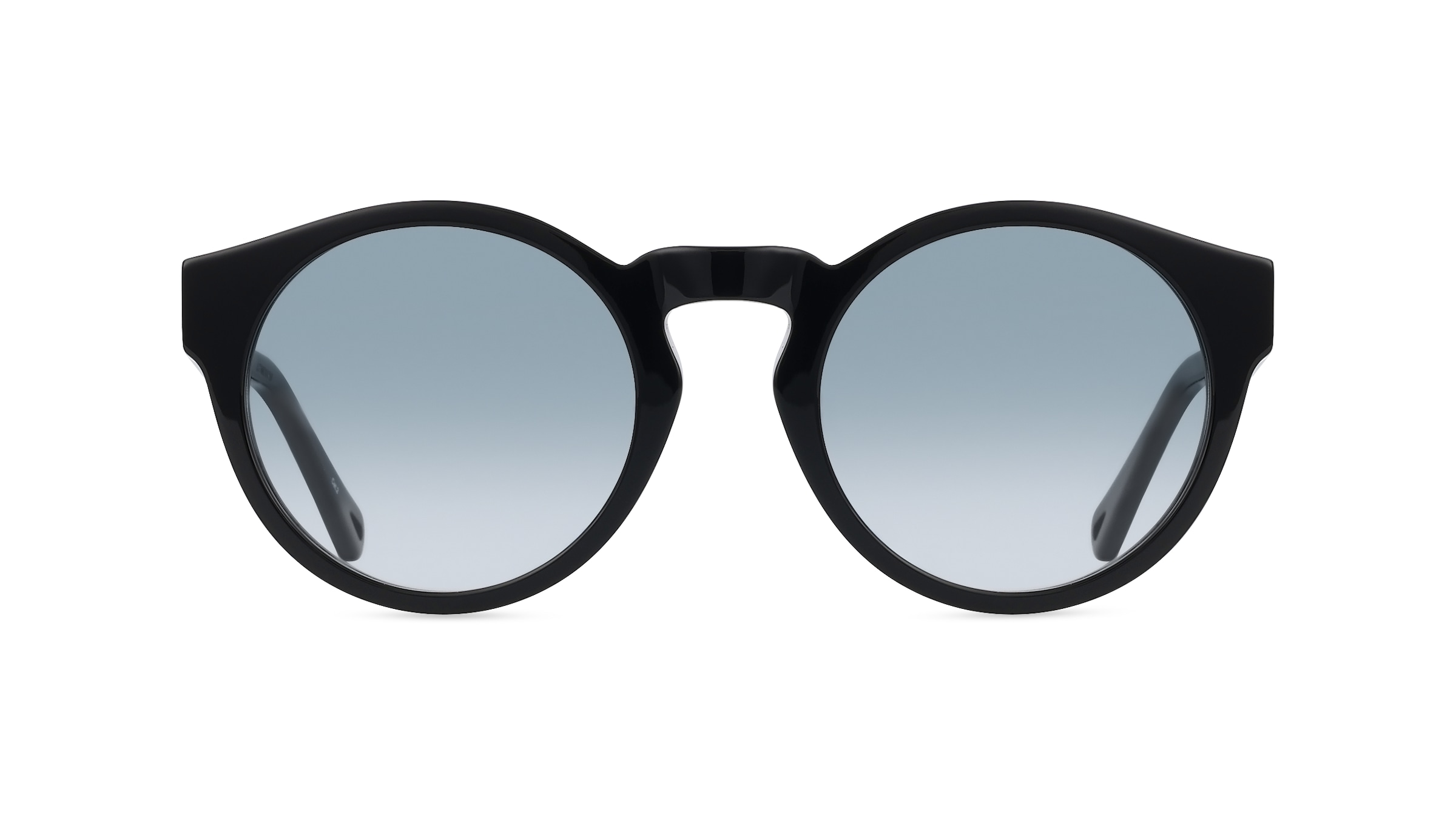 Chloé CH0158S Damen-Sonnenbrille Vollrand Panto Kunststoff-Gestell, schwarz