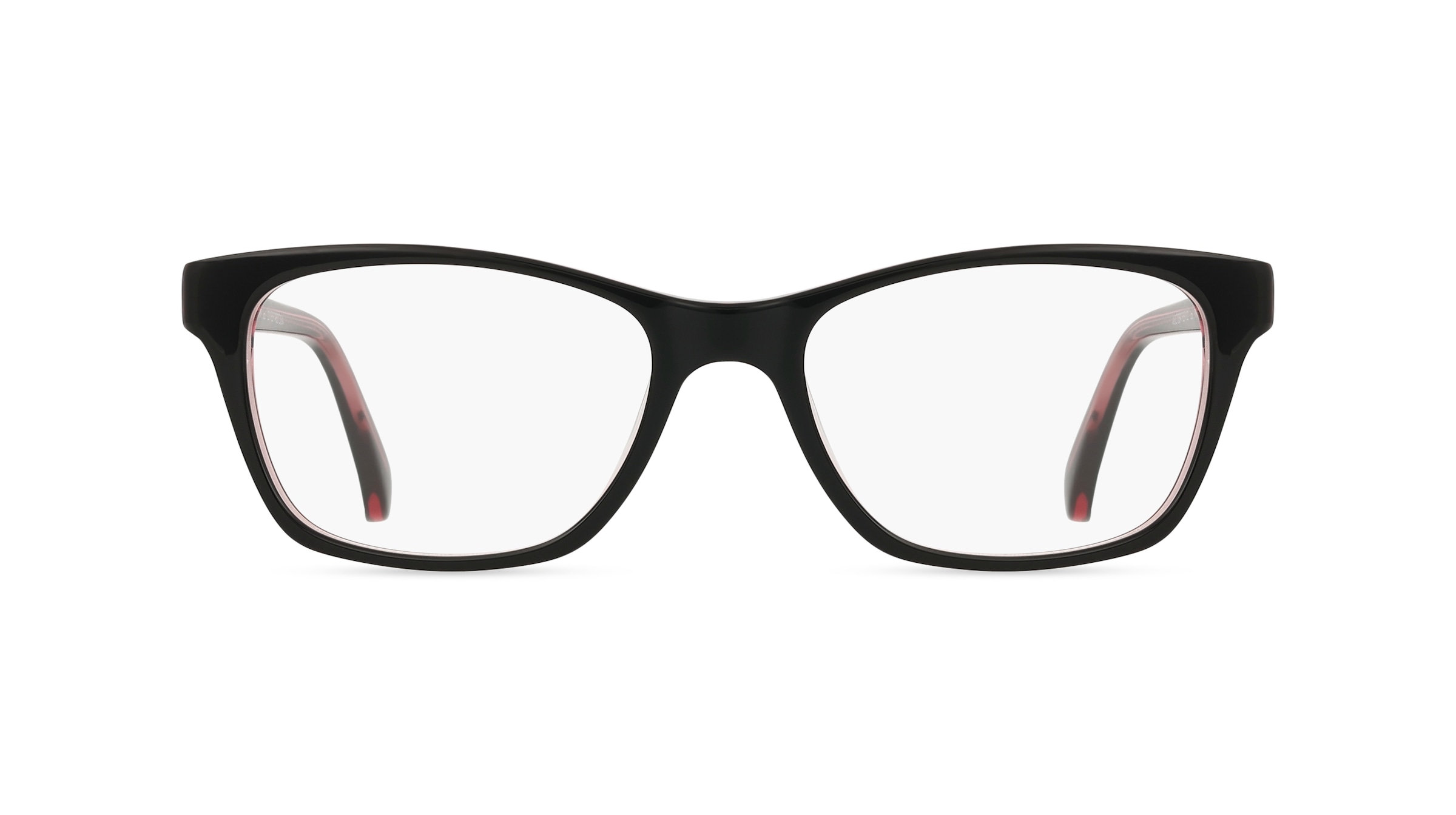 Fielmann ABC 089 FLEX CL SONIA Damen-Brille inkl. Gläser Vollrand Eckig Acetat-Gestell 52mm/17mm/140mm, schwarz
