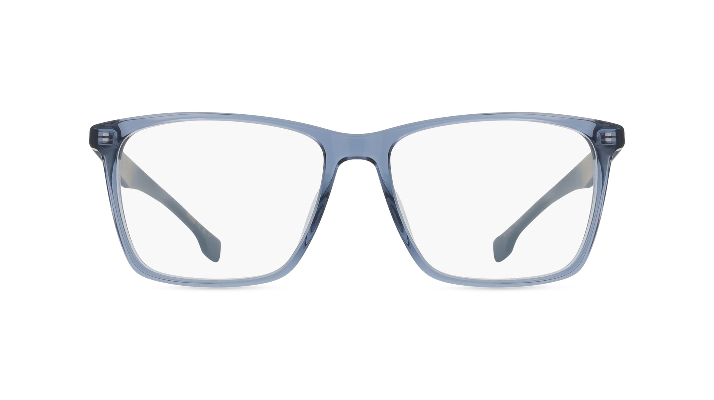 Boss 1582 Herren-Brille inkl. Gläser Vollrand Eckig Acetat-Gestell 56mm/16mm/145mm, blau