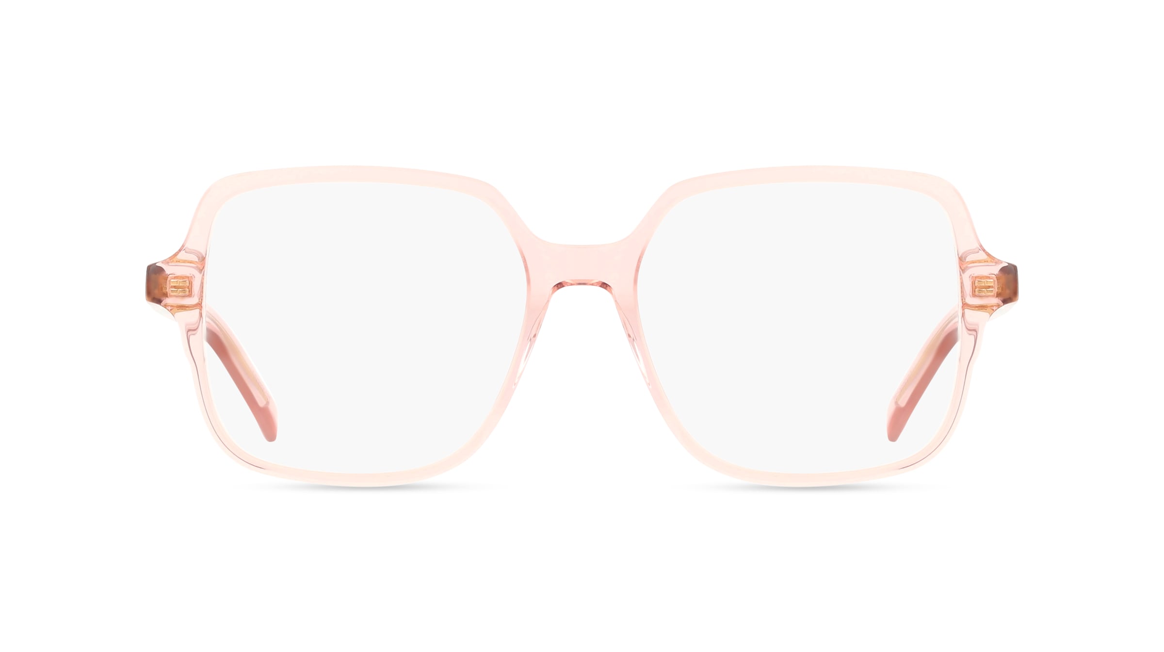 Givenchy GV50044I GV DAY Damen-Brille inkl. Gläser Vollrand Quadratisch Acetat-Gestell 53/16/140, pink