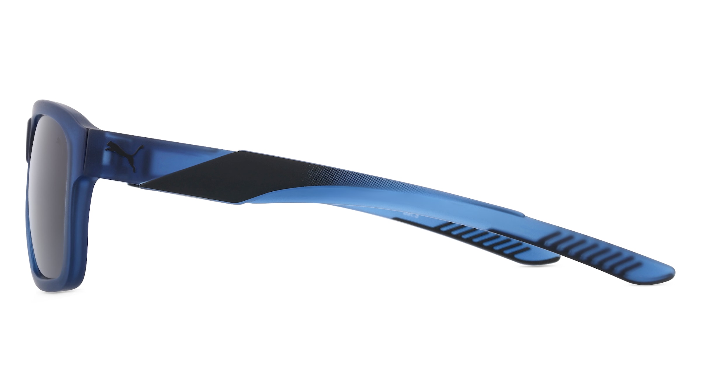 Thumbnail - Puma PU0377S Herren-Sonnenbrille Vollrand Quadratisch Kunststoff-Gestell, blau