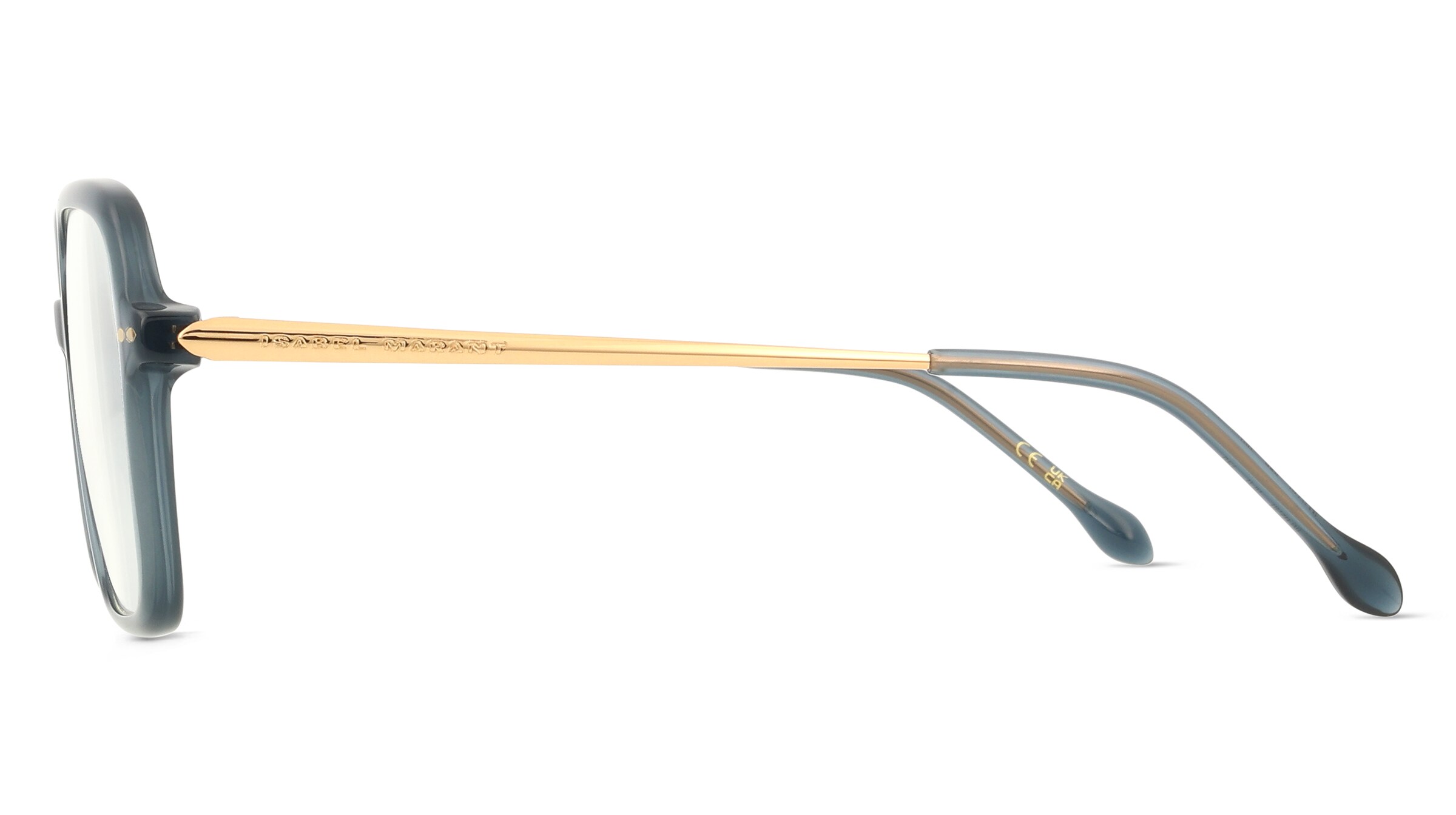 Thumbnail - Isabel Marant IM0230 Damen-Brille inkl. Gläser Vollrand Quadratisch Acetat-Gestell 53/16/140, grün