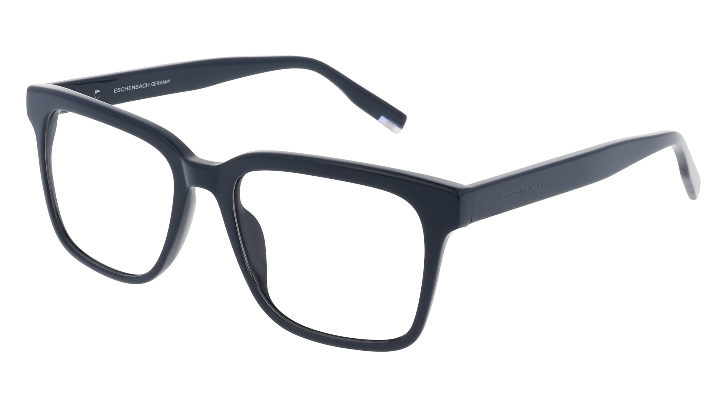 Tom Tailor 673002 Herren-Brille inkl. Gläser Vollrand Quadratisch Kunststoff-Gestell 54/18/145, Blau