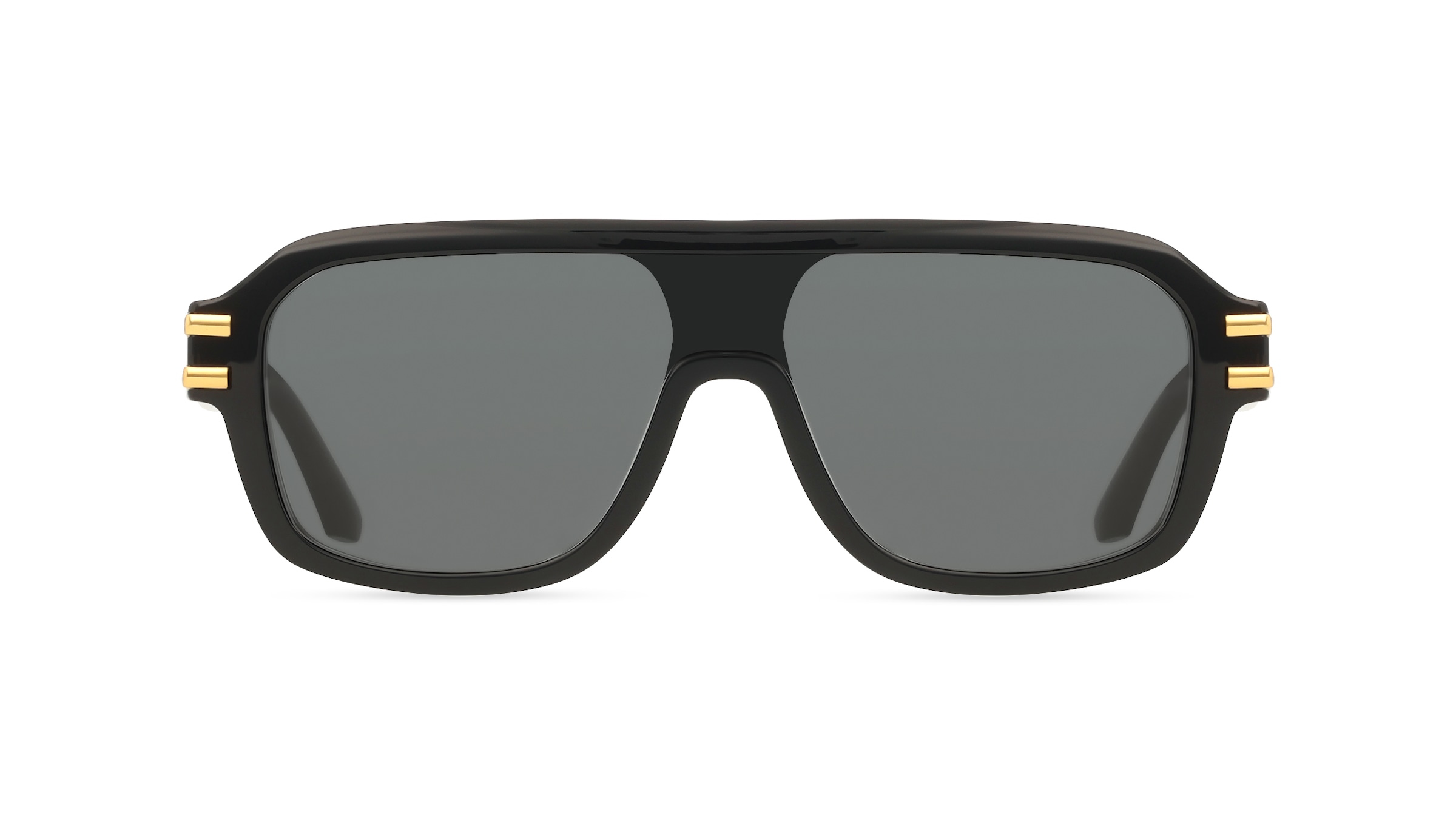 Dolce&Gabbana DG4507 Herren-Sonnenbrille Vollrand Pilot Acetat-Gestell, schwarz