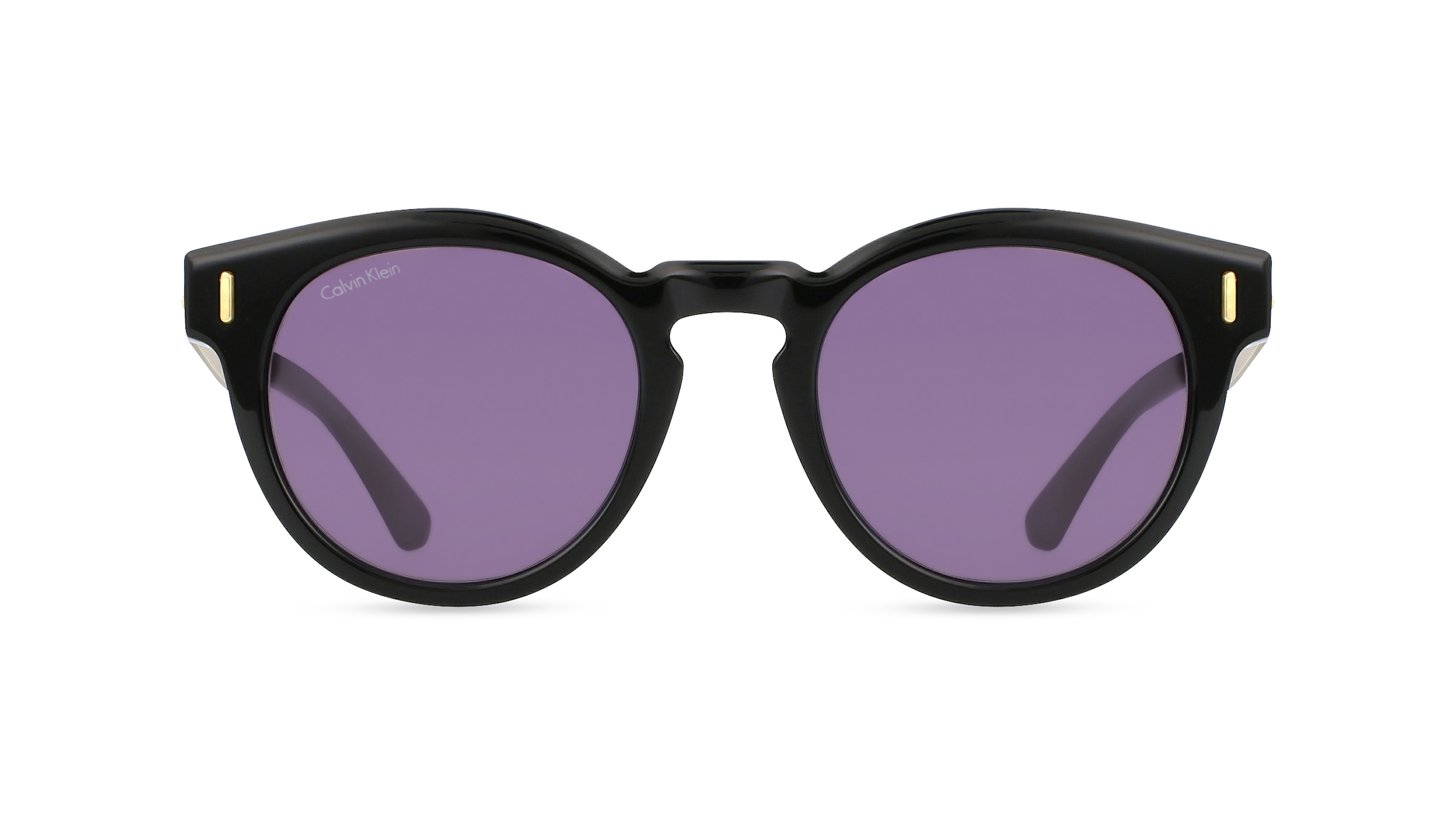 Calvin Klein CK 21527 S Unisex-Sonnenbrille Vollrand Panto Kunststoff-Gestell, schwarz