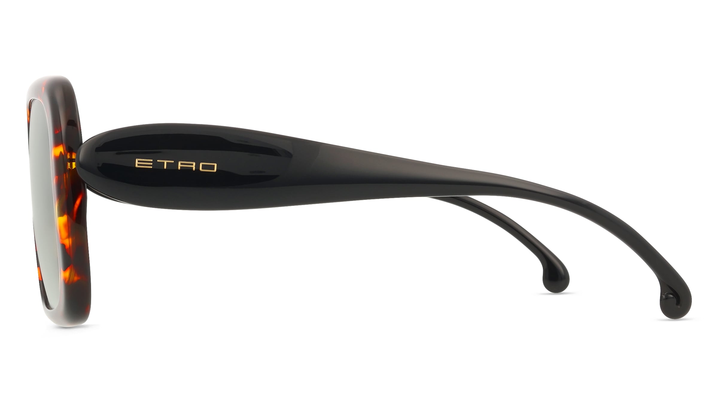 Thumbnail - Etro 0083/S Damen-Sonnenbrille Vollrand Quadratisch Acetat-Gestell, gelb