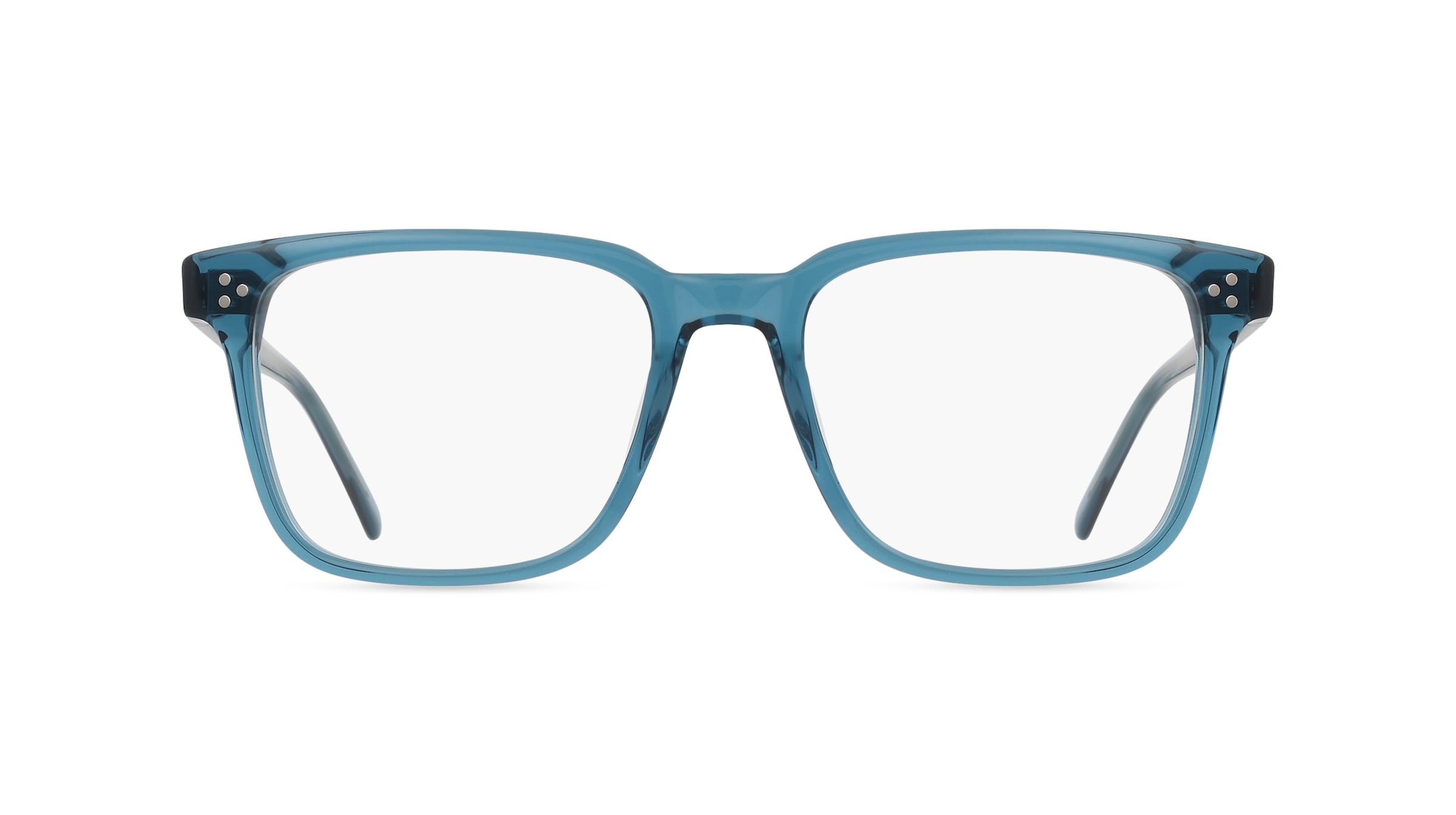 Fielmann Q 075 CL HUNTER Damen-Brille inkl. Gläser Vollrand Eckig Acetat-Gestell 55mm/19mm/145mm, blau