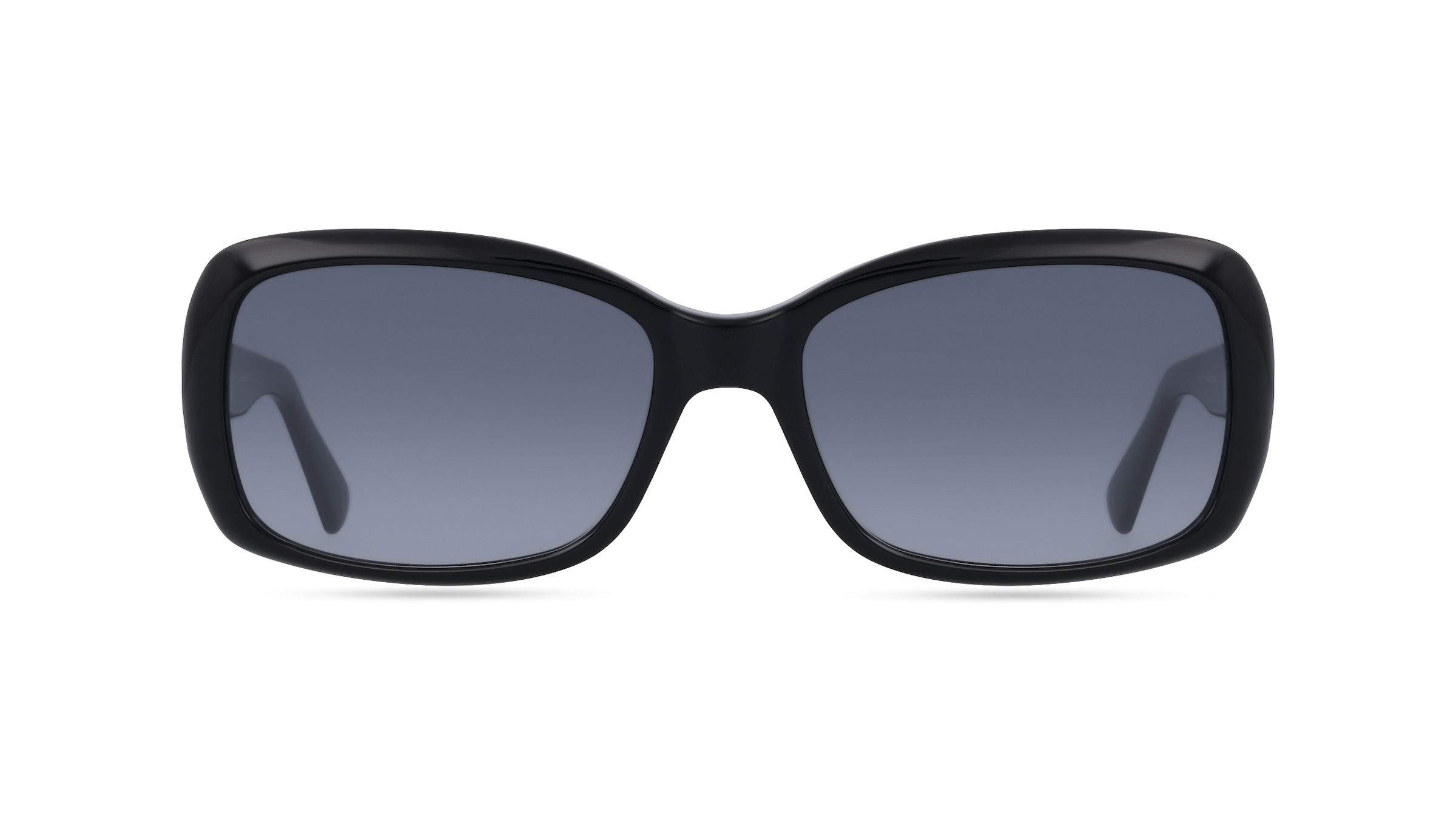 Fielmann MC 566 SUN CL Damen-Sonnenbrille Vollrand Eckig Propionat-Gestell, schwarz