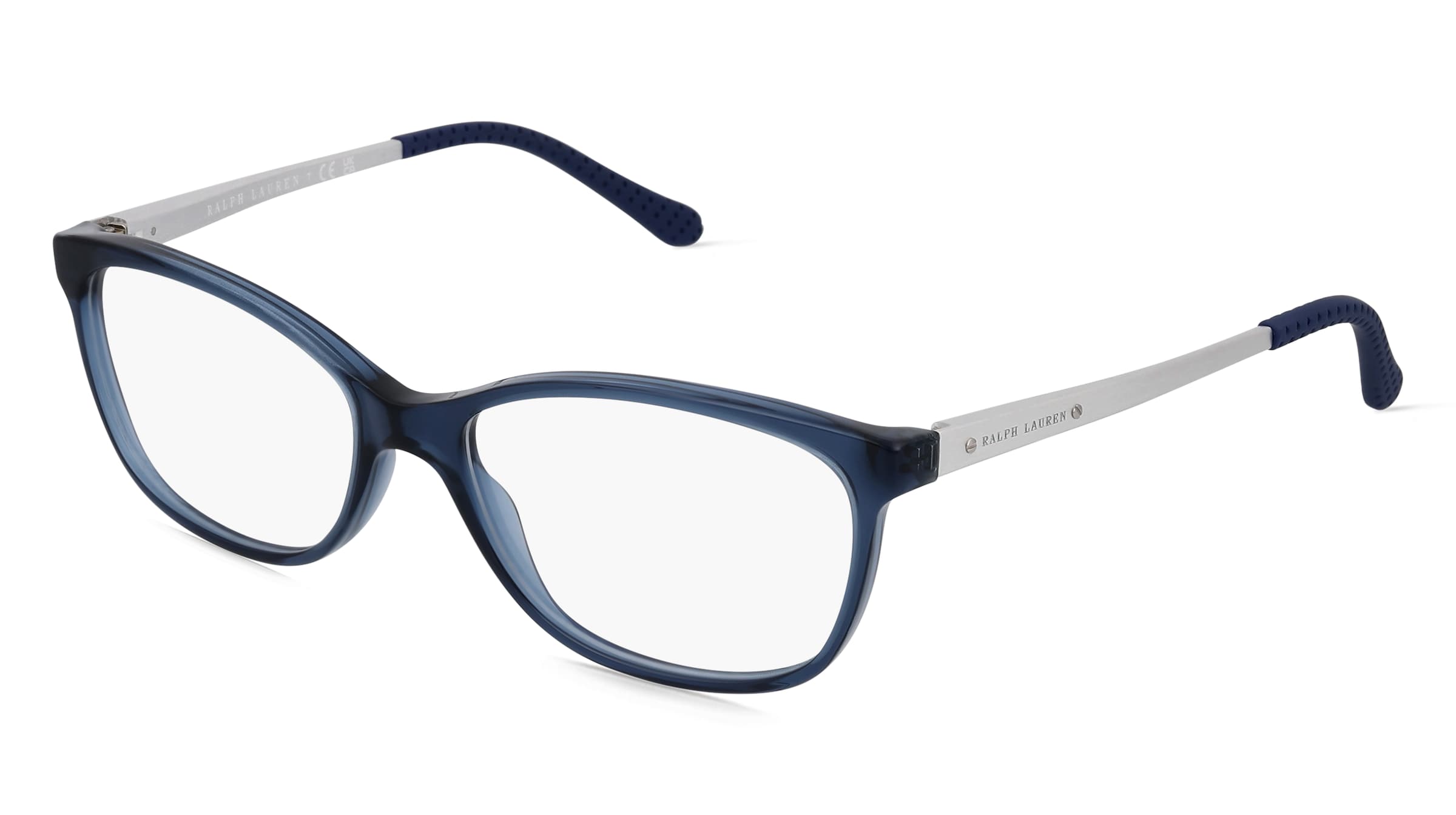 Polo Ralph Lauren RL6135 Damen-Brille inkl. Gläser Vollrand Quadratisch Acetat-Gestell 52/16/140, Blau