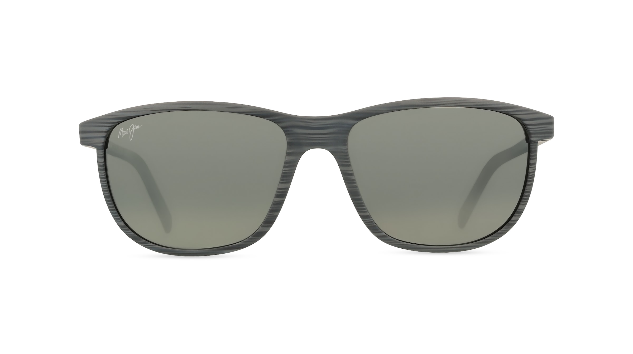 Maui Jim 811 Herren-Sonnenbrille Vollrand Eckig Kunststoff-Gestell, grau