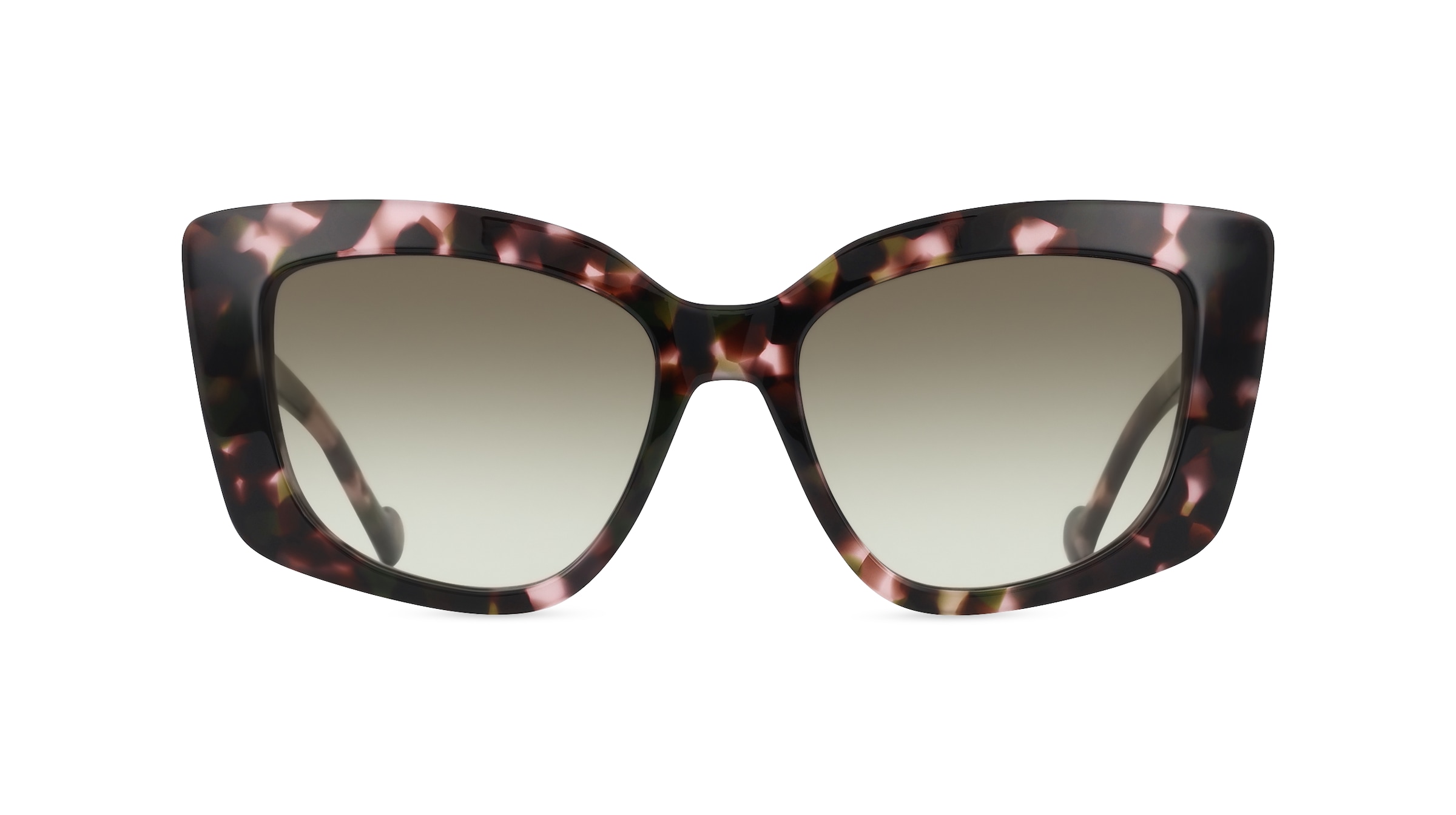 Liu Jo LJ776S Damen-Sonnenbrille Vollrand Butterfly Kunststoff-Gestell, braun