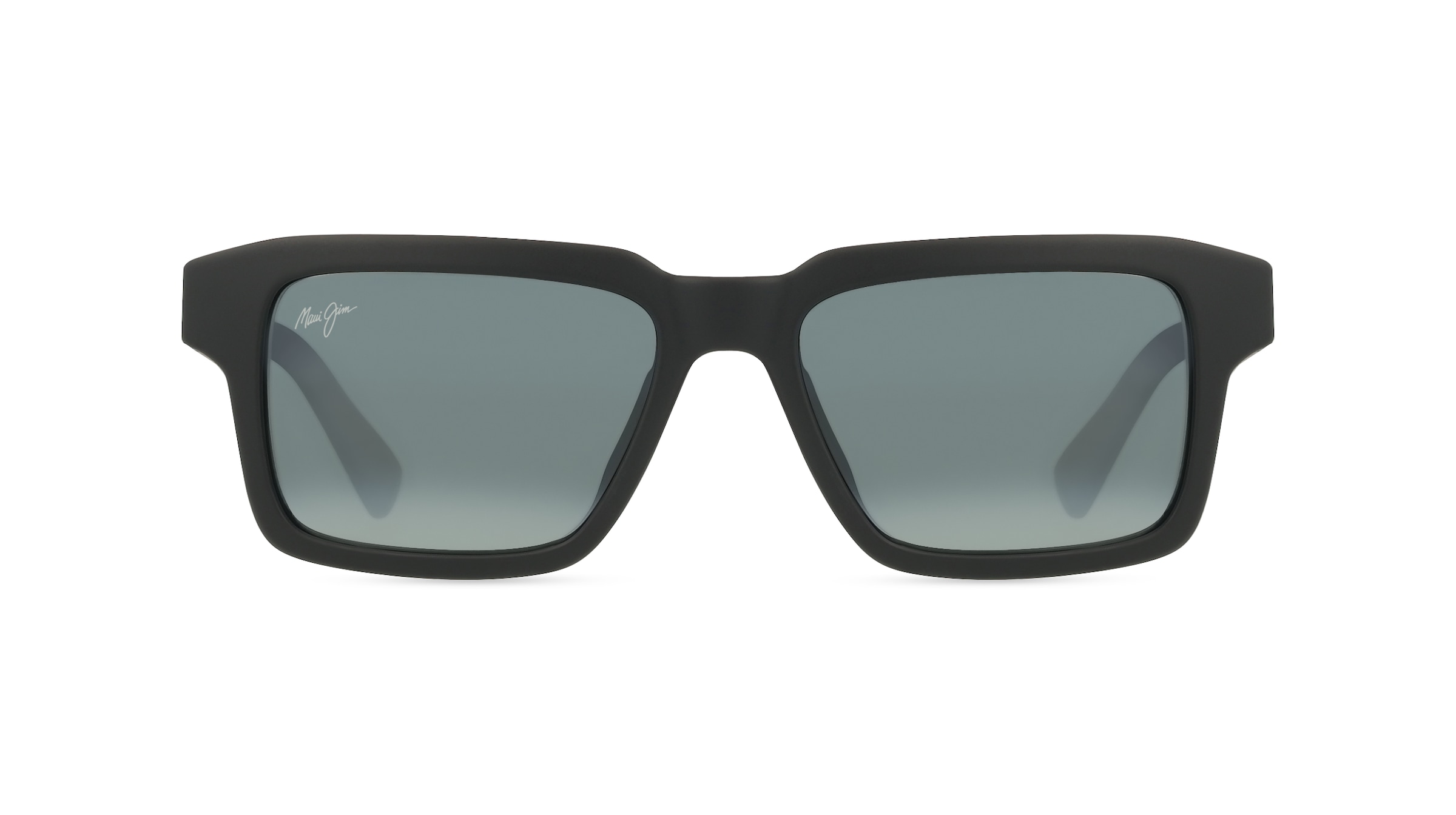 Maui Jim MJ0635S Unisex-Sonnenbrille Vollrand Eckig Nylon-Gestell, schwarz