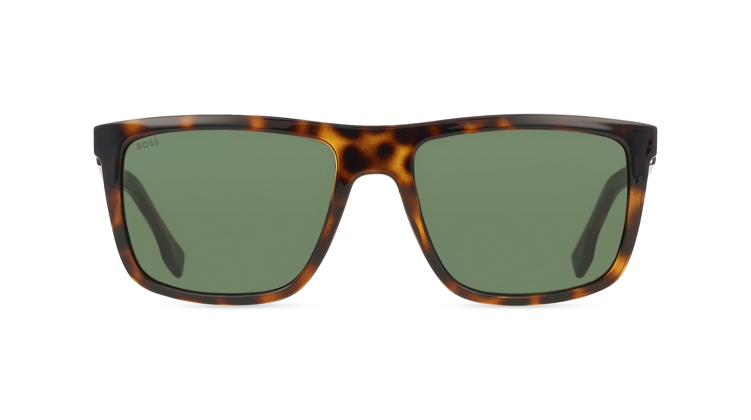 Boss 207407 Herren-Sonnenbrille Vollrand Eckig Kunststoff-Gestell, braun