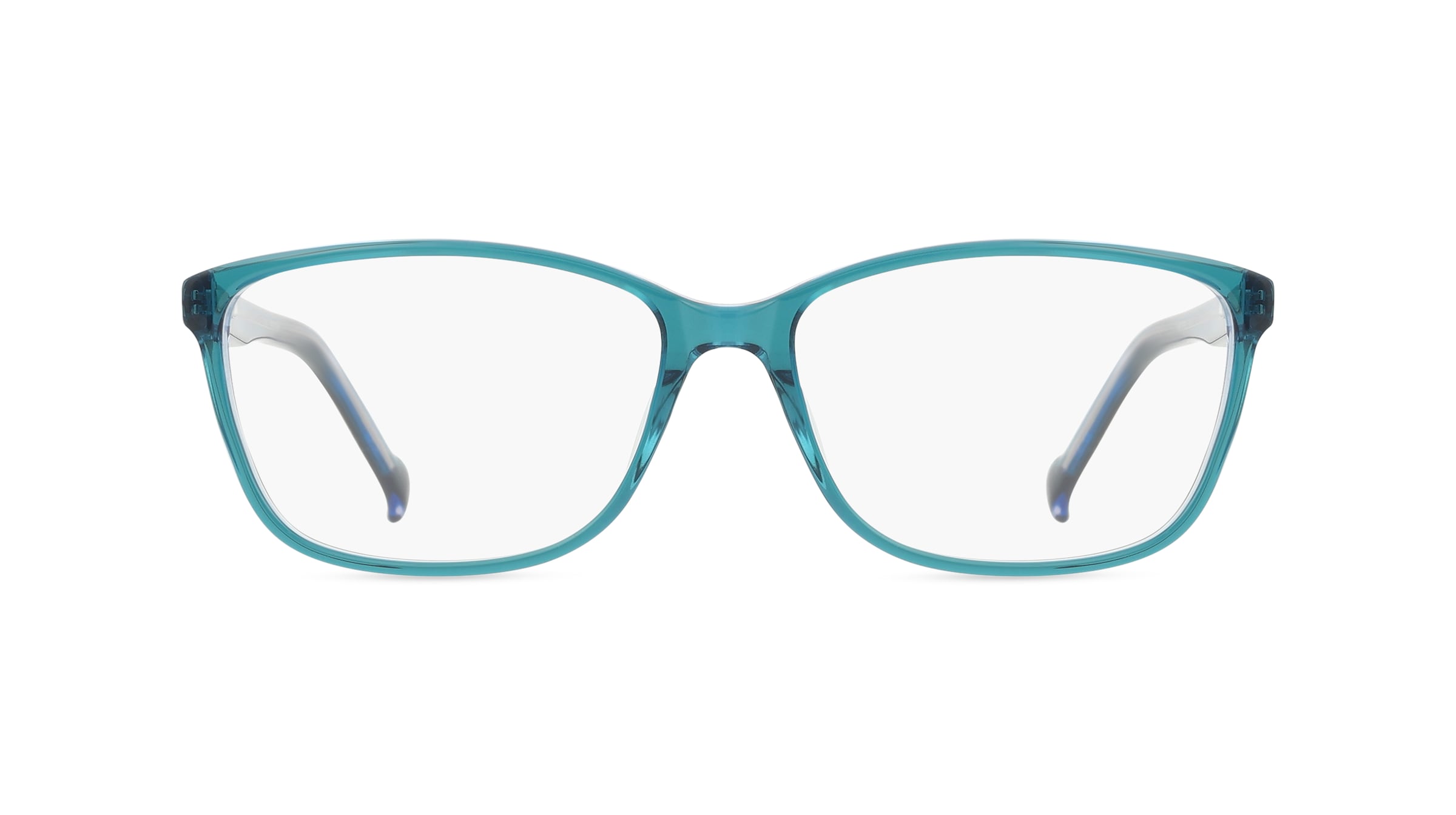 Fielmann BD 566 FLEX CL Damen-Brille inkl. Gläser Vollrand Butterfly Acetat-Gestell 55mm/15mm/140mm, grün