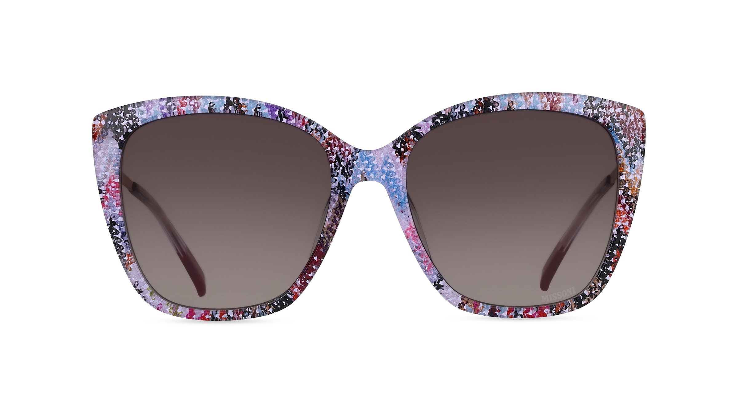 Missoni 0123/G/S Damen-Sonnenbrille Vollrand Butterfly Acetat-Gestell, lila