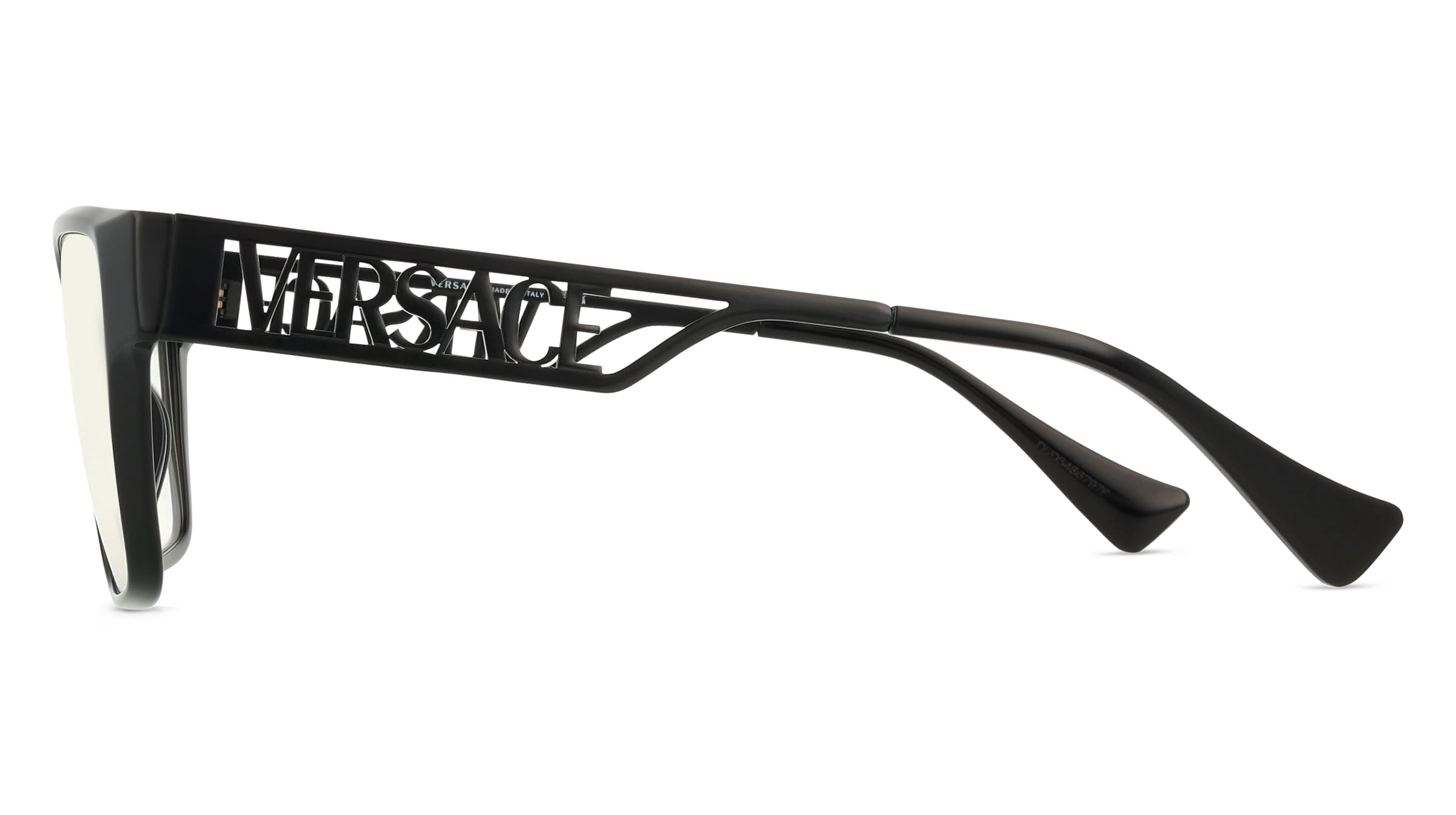 Thumbnail - Versace VE3326U Herren-Brille inkl. Gläser Vollrand Eckig Acetat-Gestell 55mm/19mm/145mm, schwarz