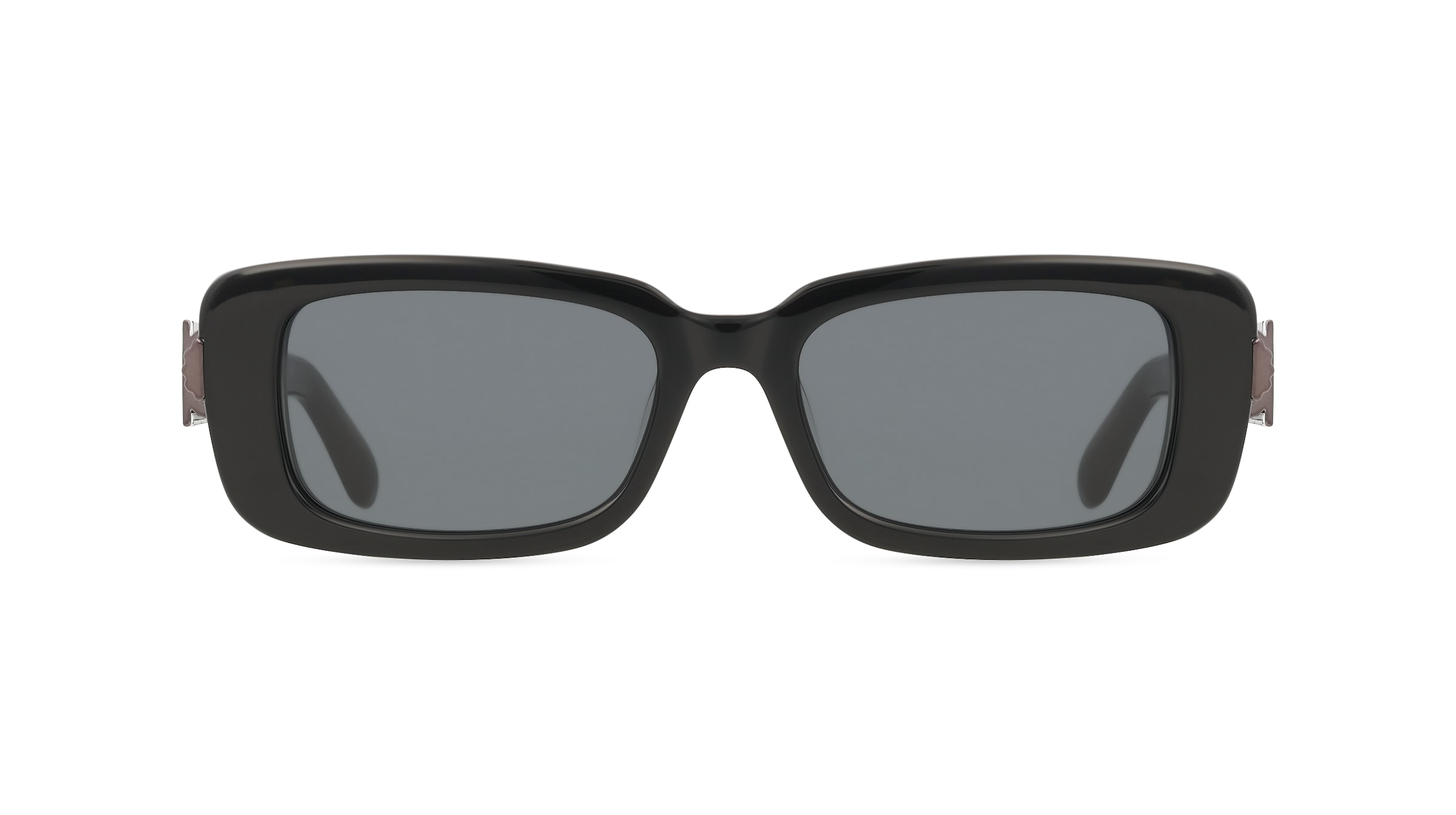 Ferragamo SF1105S Damen-Sonnenbrille Vollrand Schmal Acetat-Gestell, schwarz