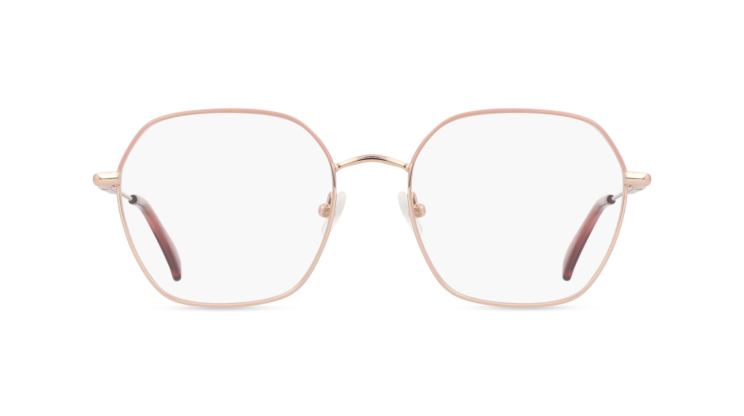Longchamp LO2152 Damen-Brille inkl. Gläser Vollrand Eckig Metall-Gestell 51mm/19mm/140mm, pink