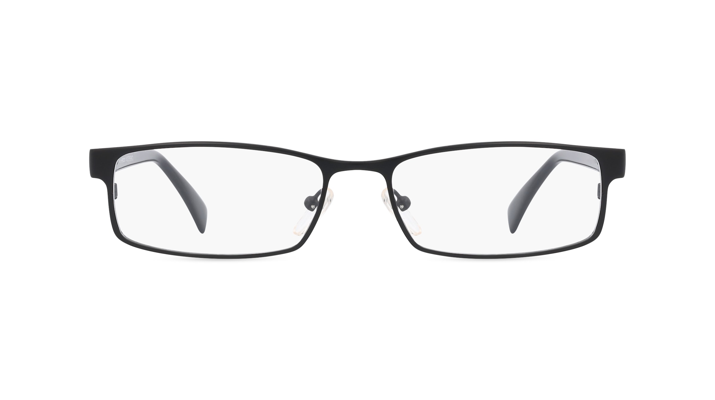 Fielmann MC 575 FLEX CL Herren-Brille inkl. Gläser Vollrand Eckig Metall-Gestell 54mm/16mm/135mm, schwarz