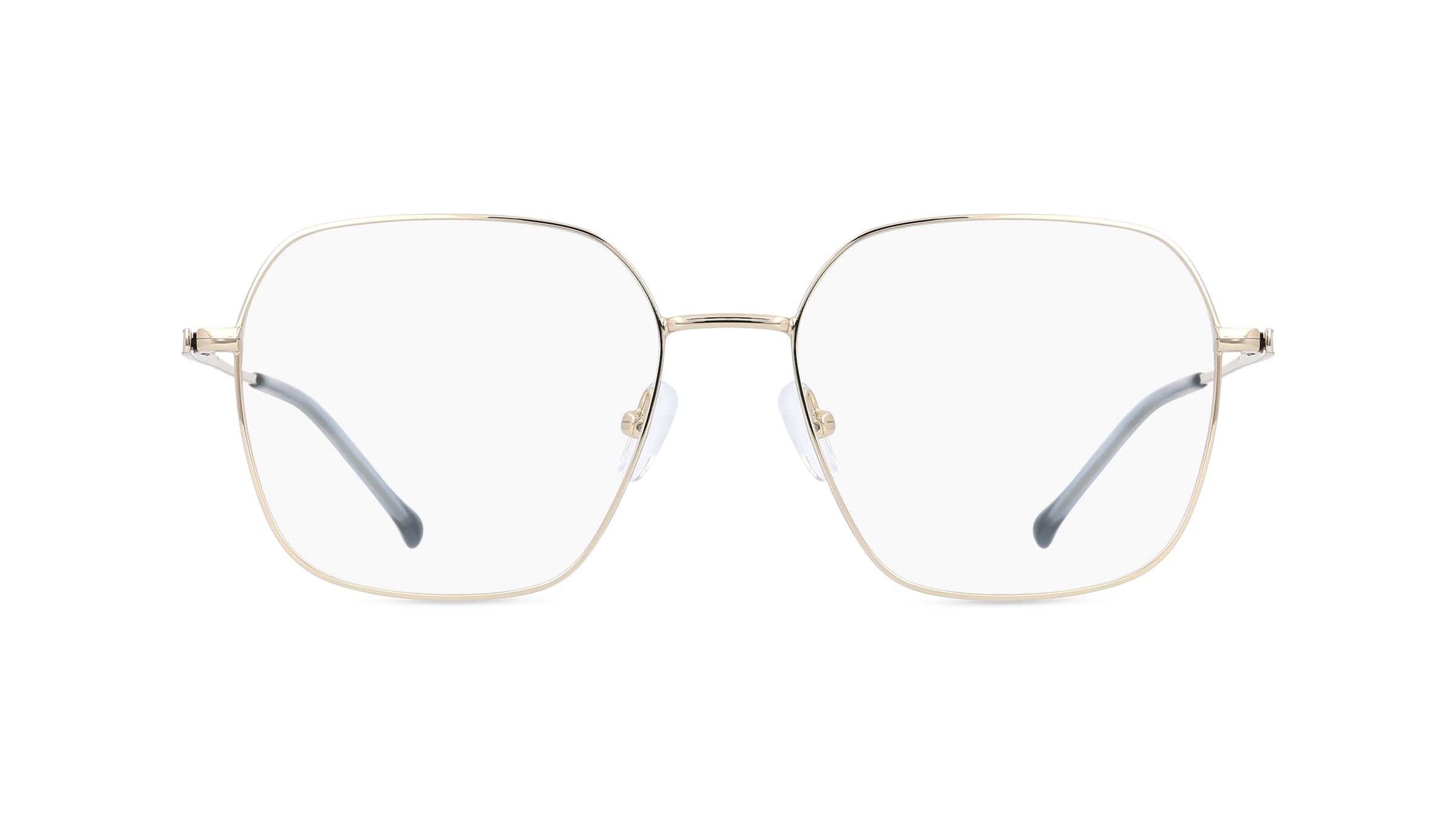 Fielmann BE 020 FA MIA Damen-Brille inkl. Gläser Vollrand Eckig Edelstahl-Gestell 55mm/17mm/150mm, gold