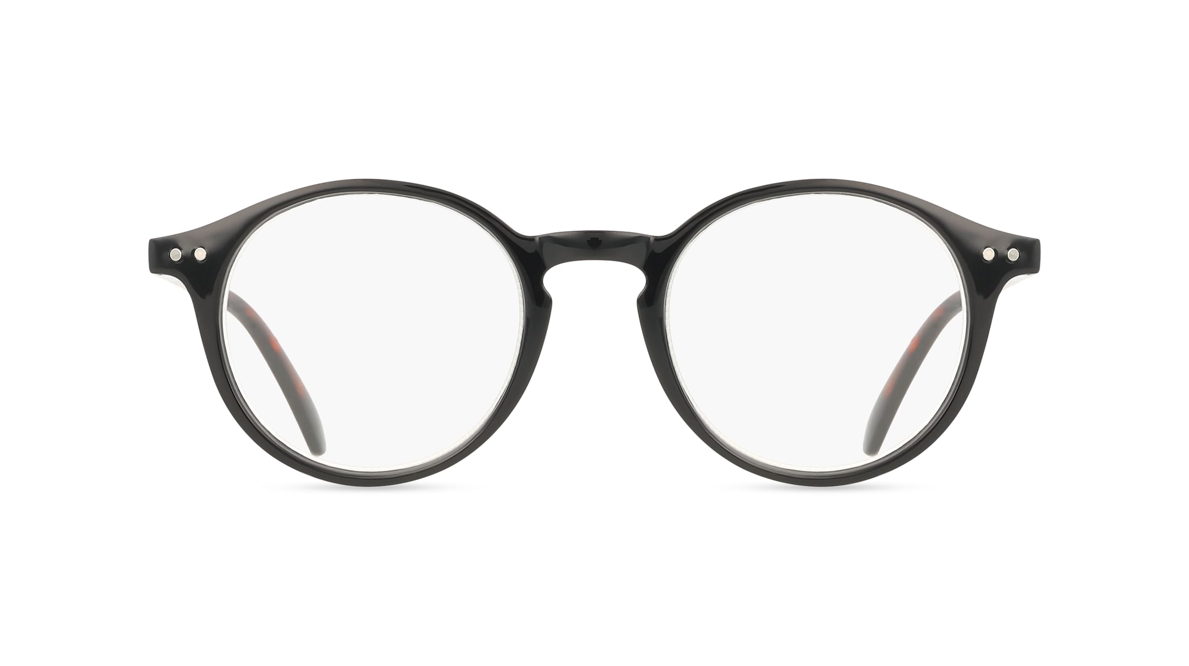 I NEED YOU SASHA Unisex-Brille Vollrand Panto Kunststoff-Gestell, schwarz