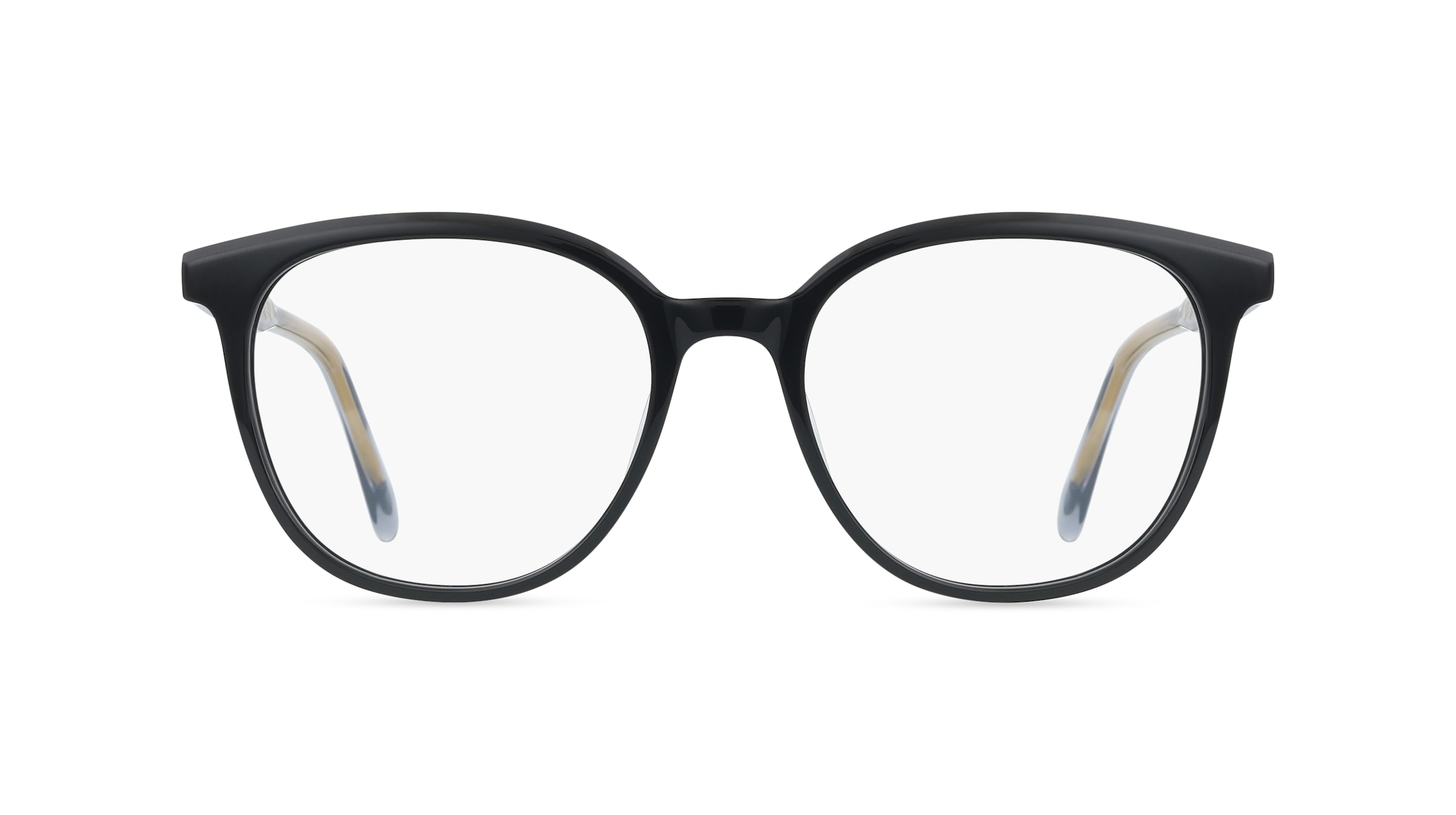Zadig &amp; Voltaire VZV438 Damen-Brille inkl. Gläser Vollrand Cat Eye Kunststoff-Gestell 52/17/140, Schwarz