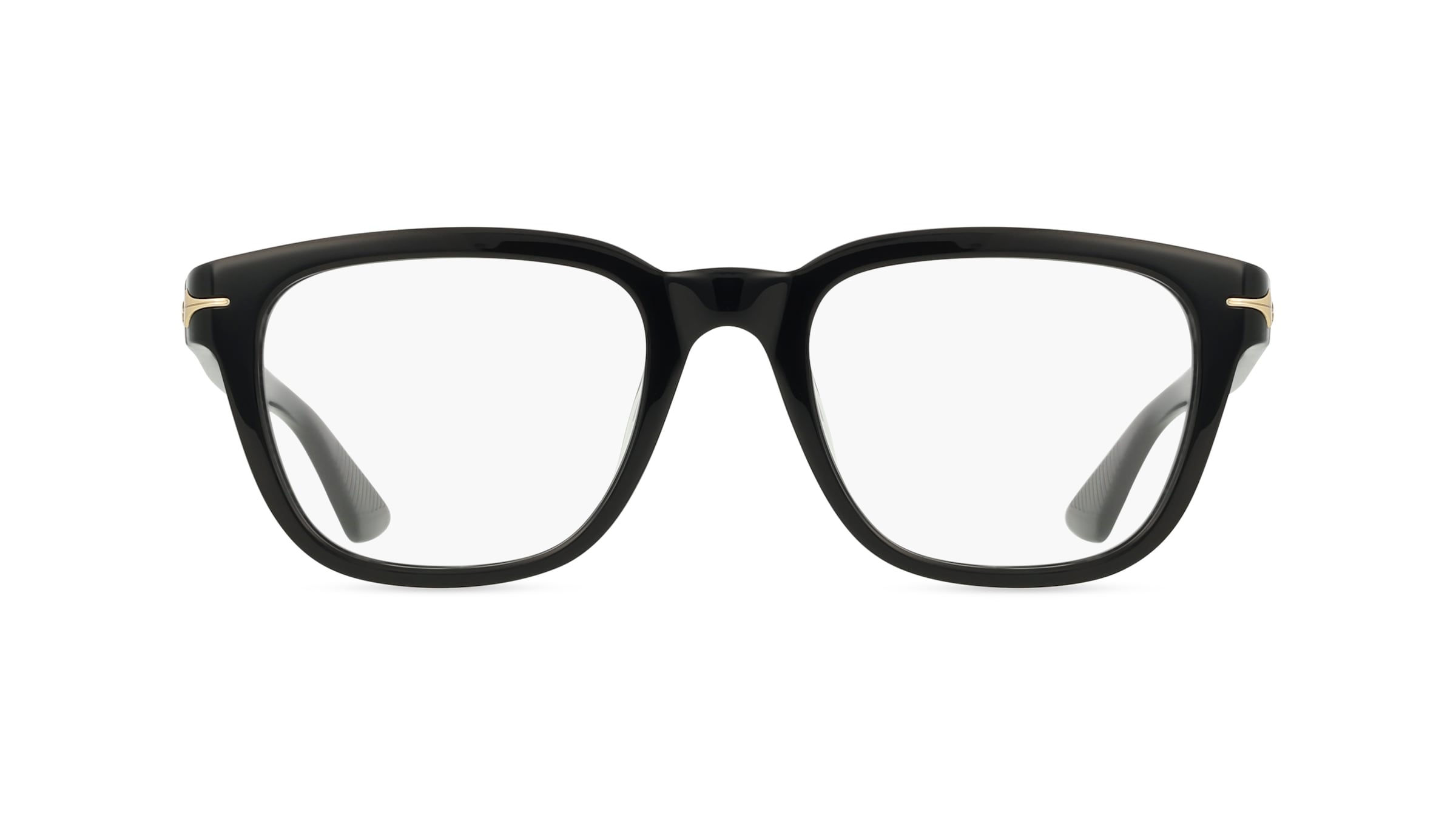 Montblanc MB0305O Herren-Brille inkl. Gläser Vollrand Eckig Recycled Acetat-Gestell 51mm/21mm/145mm, schwarz