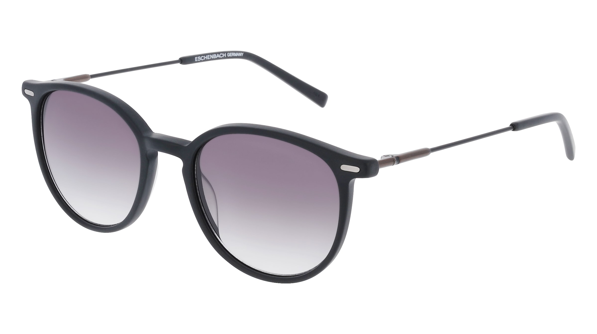 HUMPHREY’S eyewear 585344 Unisex-Sonnenbrille Vollrand Panto Acetat-Gestell, Schwarz